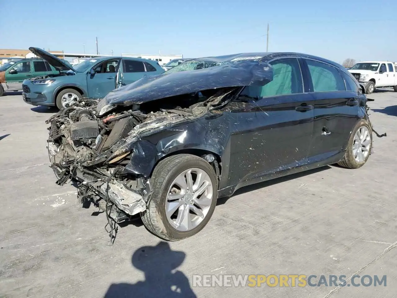 1 Photograph of a damaged car 1HGCV1F18KA097712 HONDA ACCORD 2019