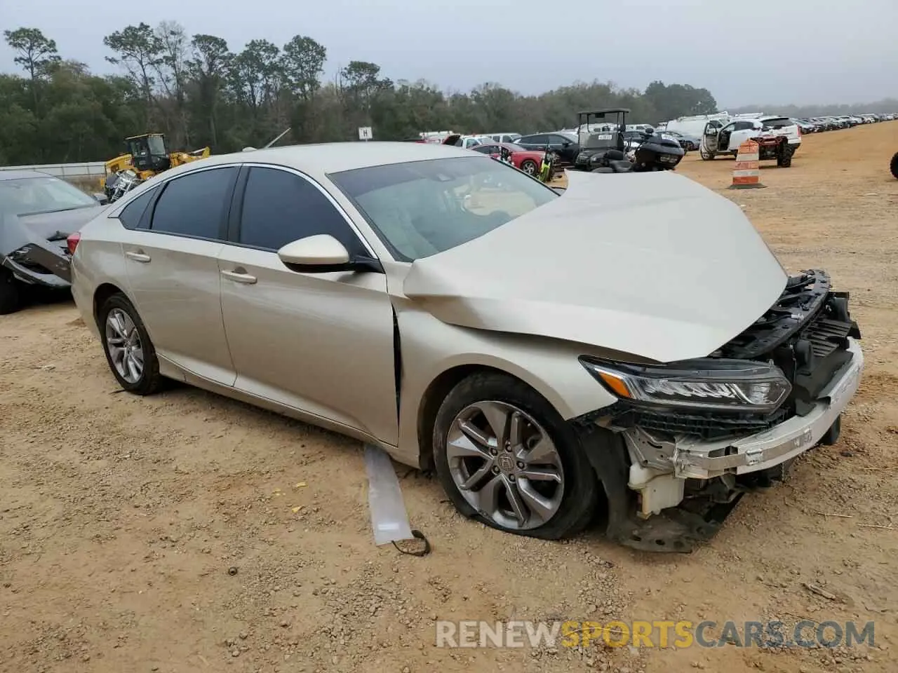4 Photograph of a damaged car 1HGCV1F18KA139442 HONDA ACCORD 2019