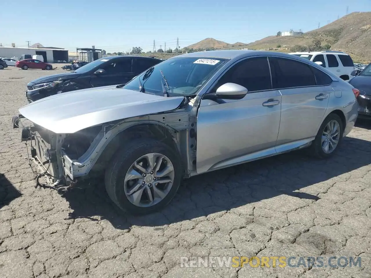 1 Photograph of a damaged car 1HGCV1F18KA146200 HONDA ACCORD 2019