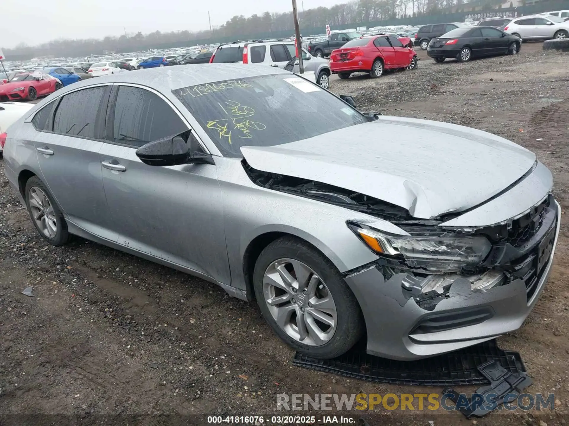 13 Photograph of a damaged car 1HGCV1F18KA150571 HONDA ACCORD 2019