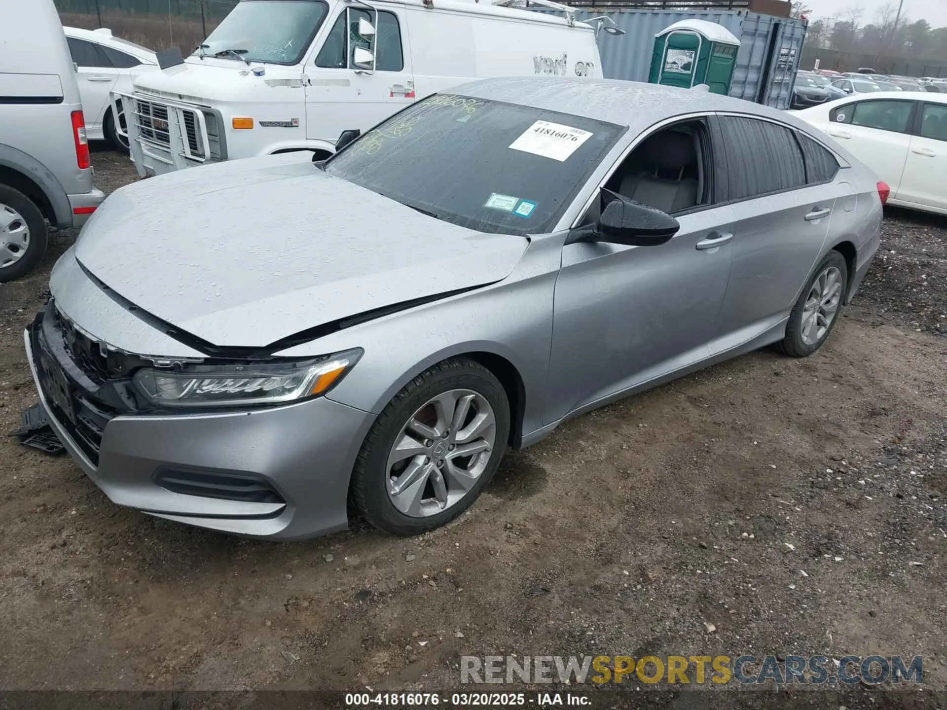 2 Photograph of a damaged car 1HGCV1F18KA150571 HONDA ACCORD 2019