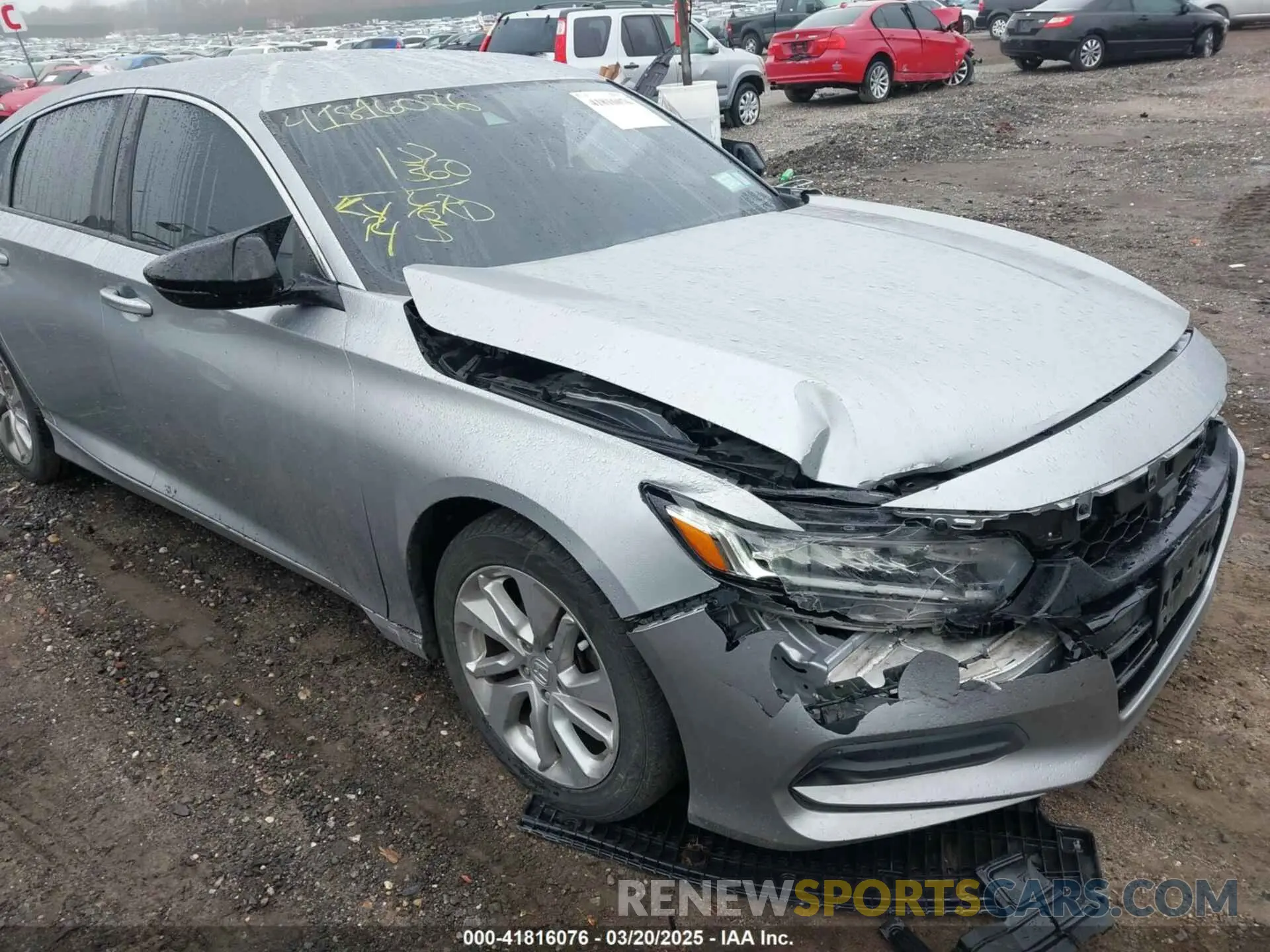 6 Photograph of a damaged car 1HGCV1F18KA150571 HONDA ACCORD 2019