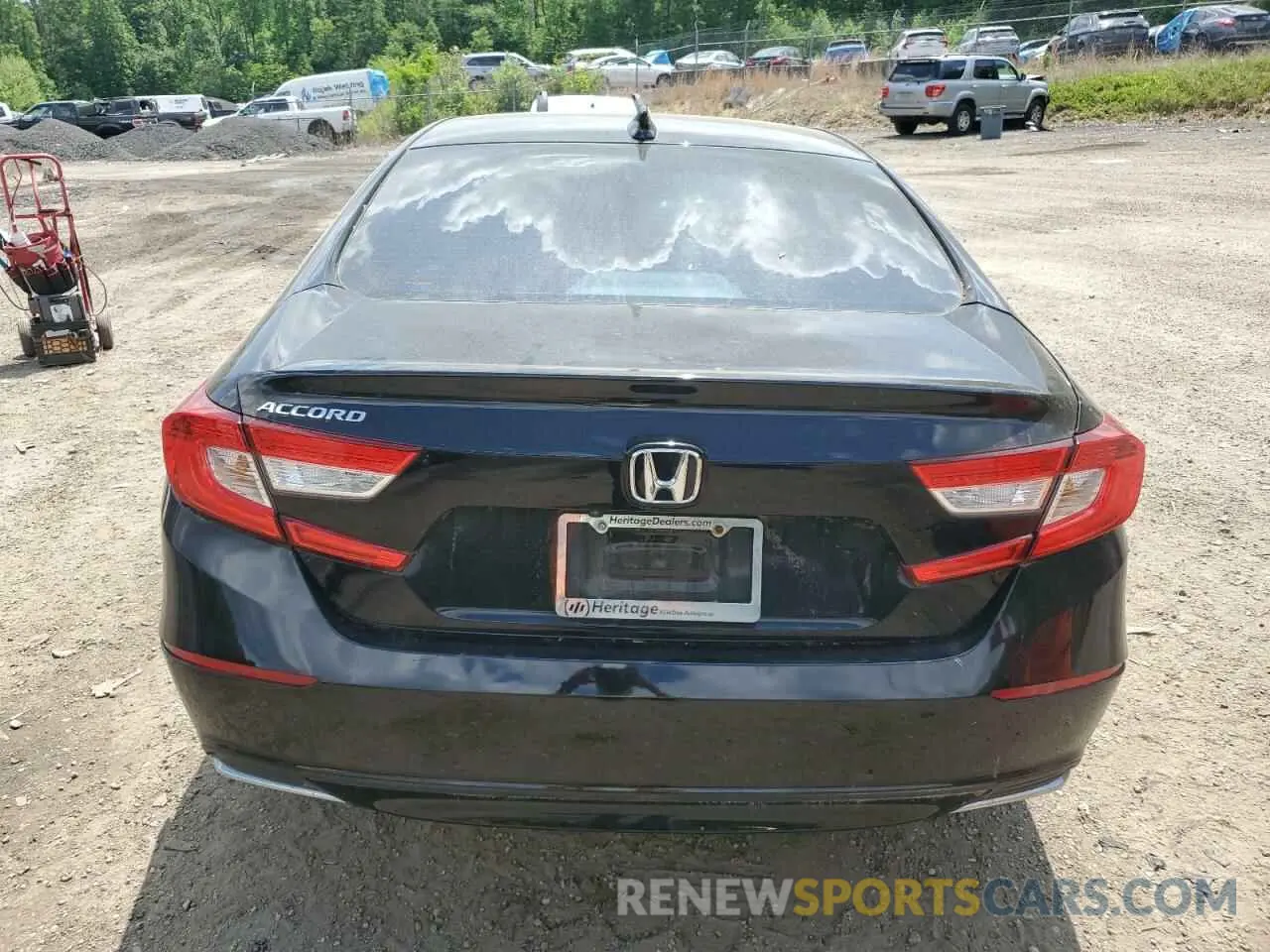 6 Photograph of a damaged car 1HGCV1F18KA163921 HONDA ACCORD 2019