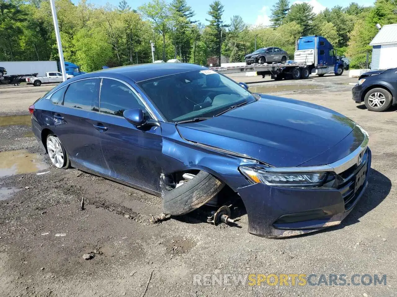 4 Photograph of a damaged car 1HGCV1F19KA032030 HONDA ACCORD 2019