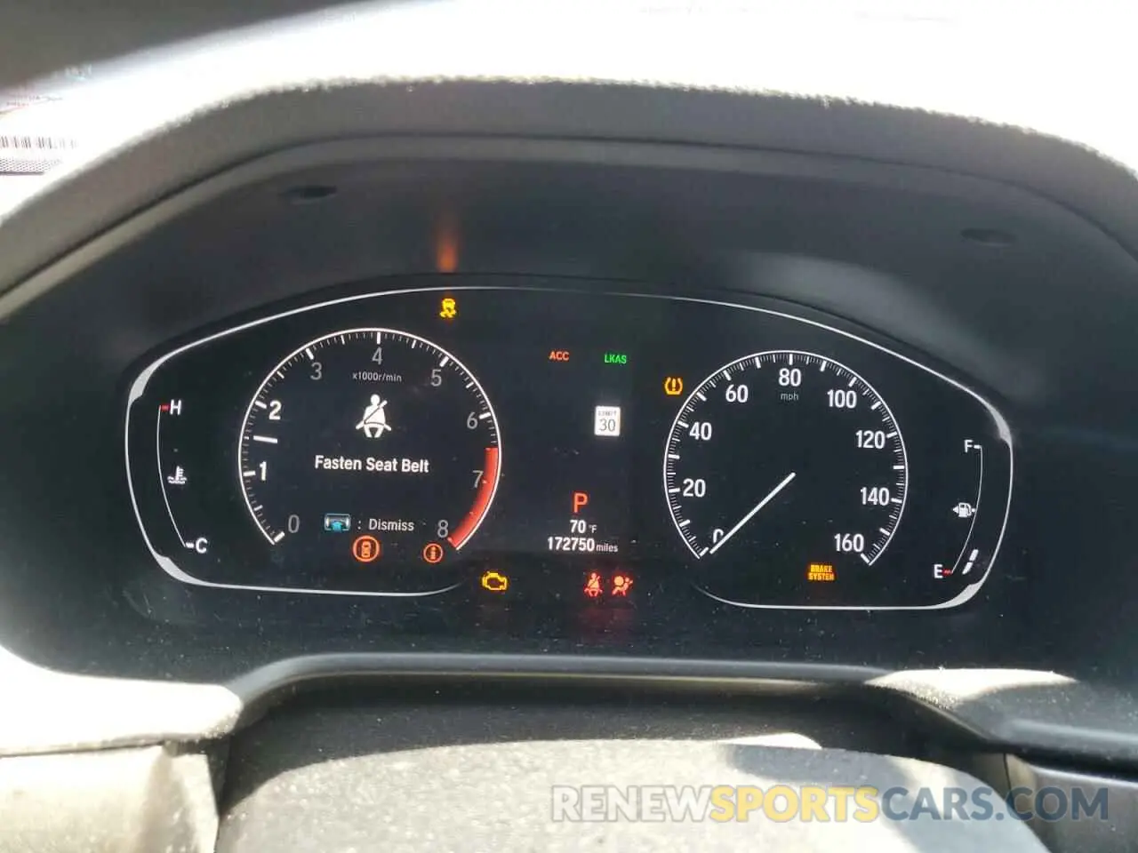 9 Photograph of a damaged car 1HGCV1F19KA032030 HONDA ACCORD 2019