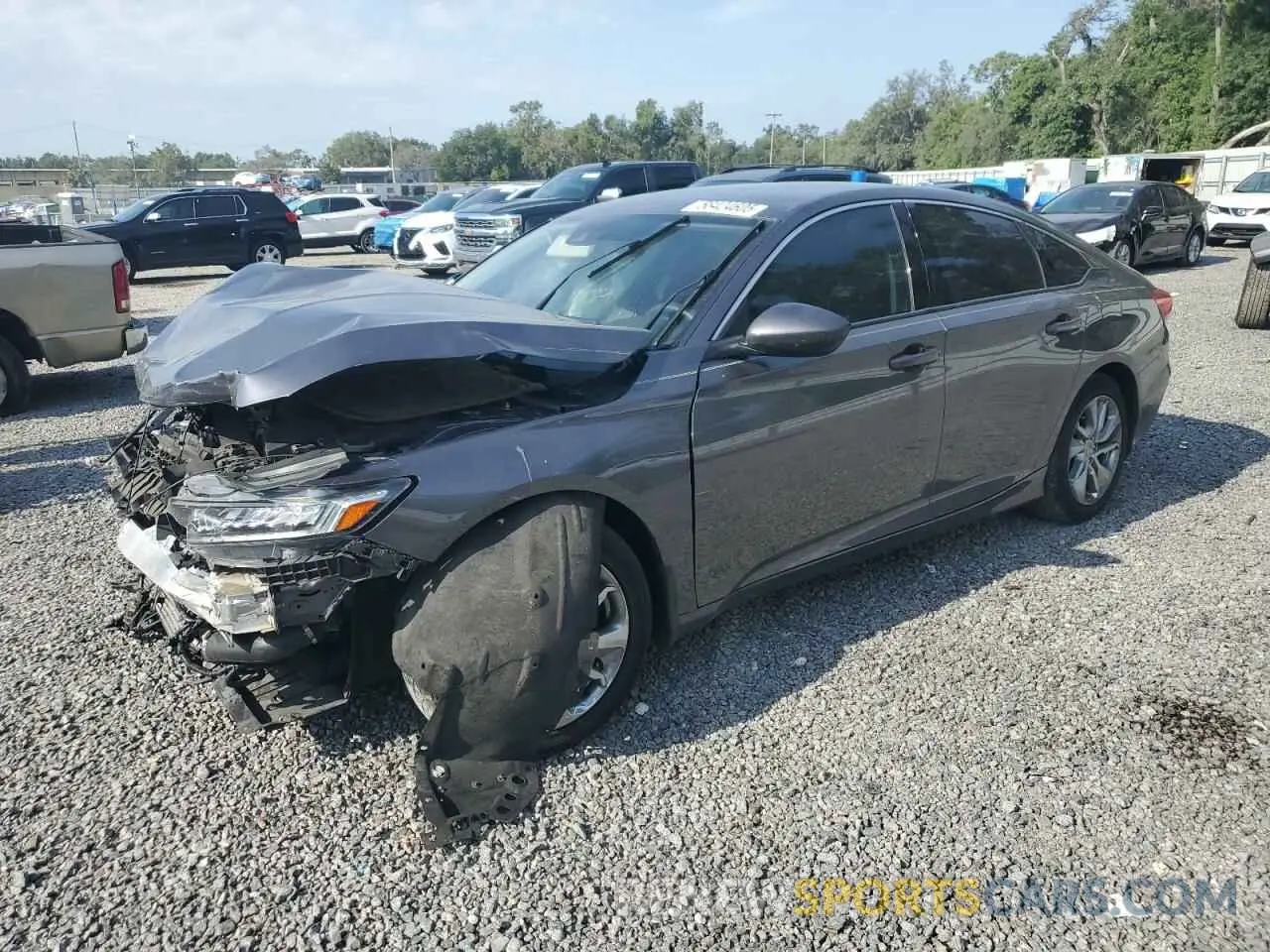 1 Photograph of a damaged car 1HGCV1F19KA044579 HONDA ACCORD 2019