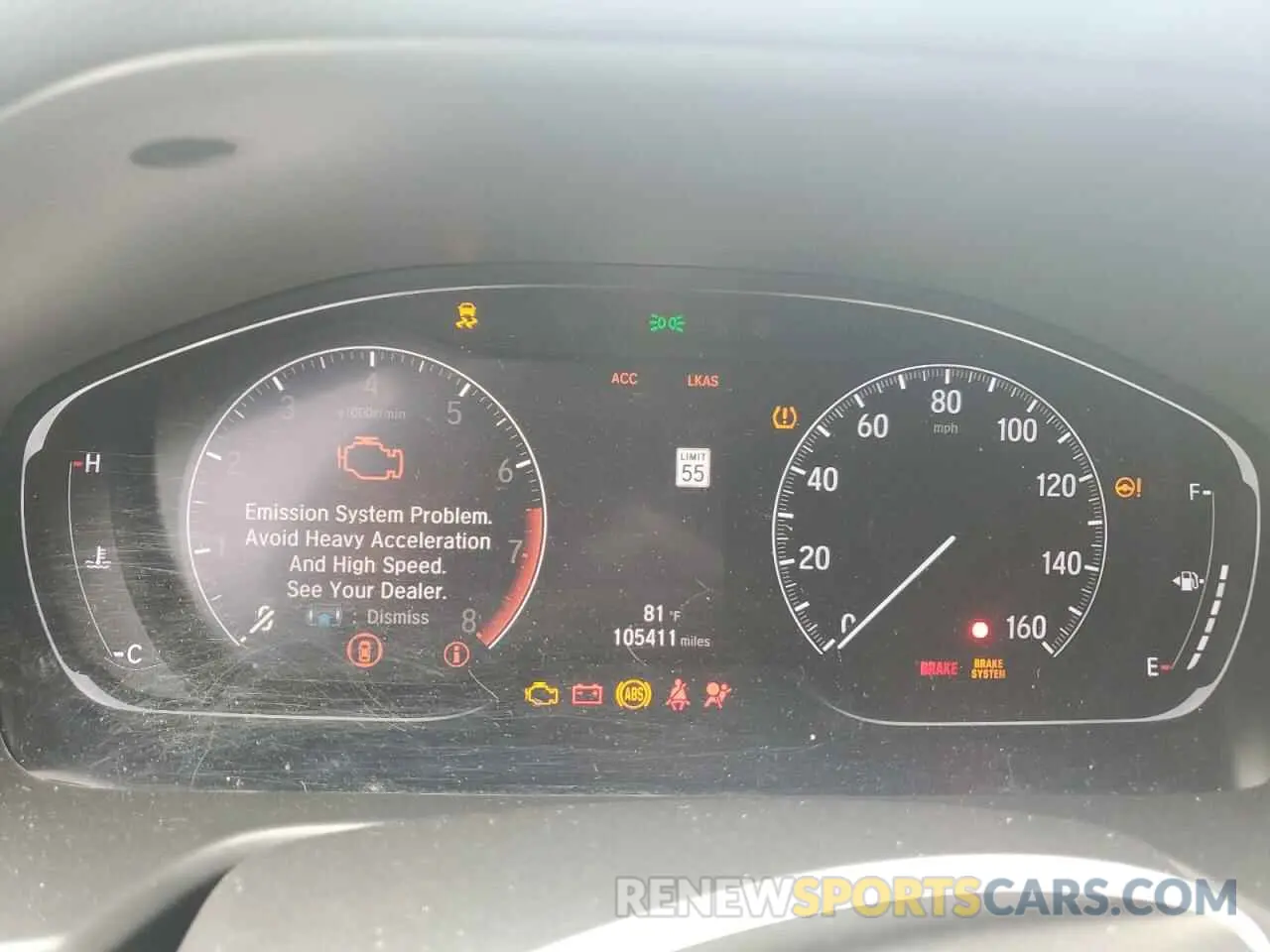 9 Photograph of a damaged car 1HGCV1F19KA044579 HONDA ACCORD 2019
