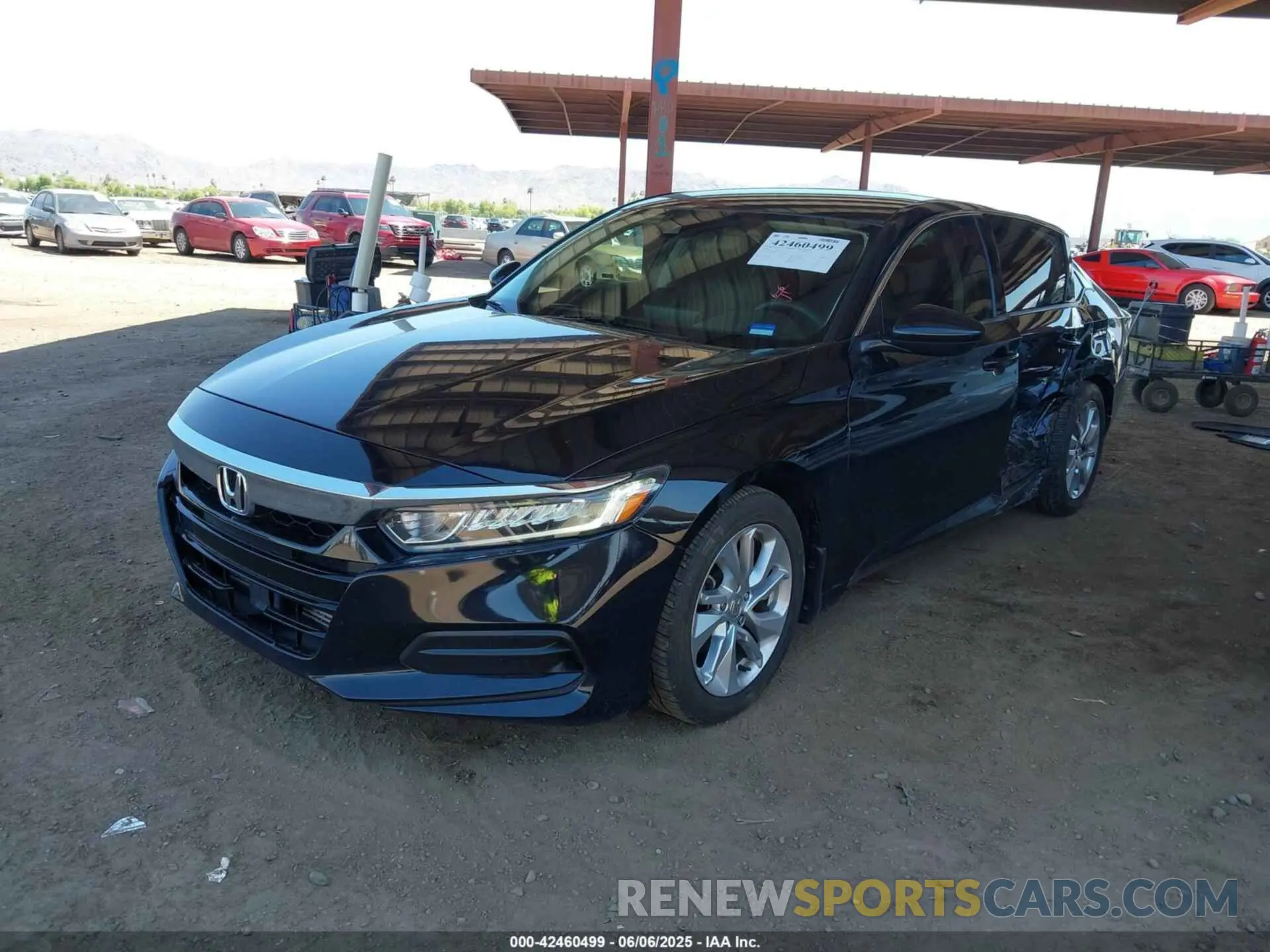 2 Photograph of a damaged car 1HGCV1F19KA076531 HONDA ACCORD 2019