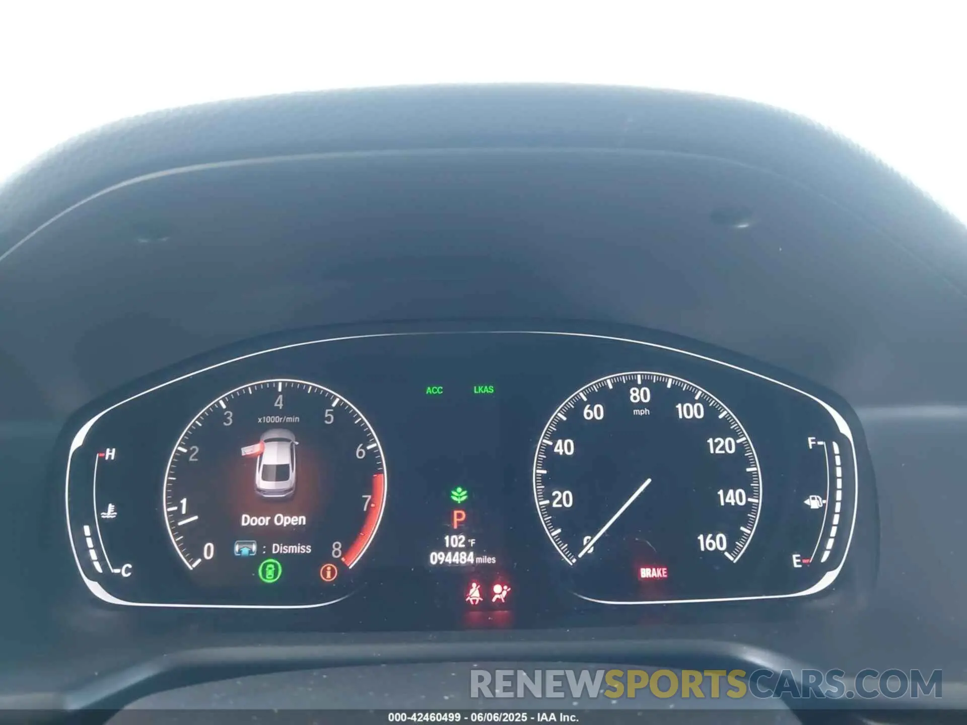 7 Photograph of a damaged car 1HGCV1F19KA076531 HONDA ACCORD 2019