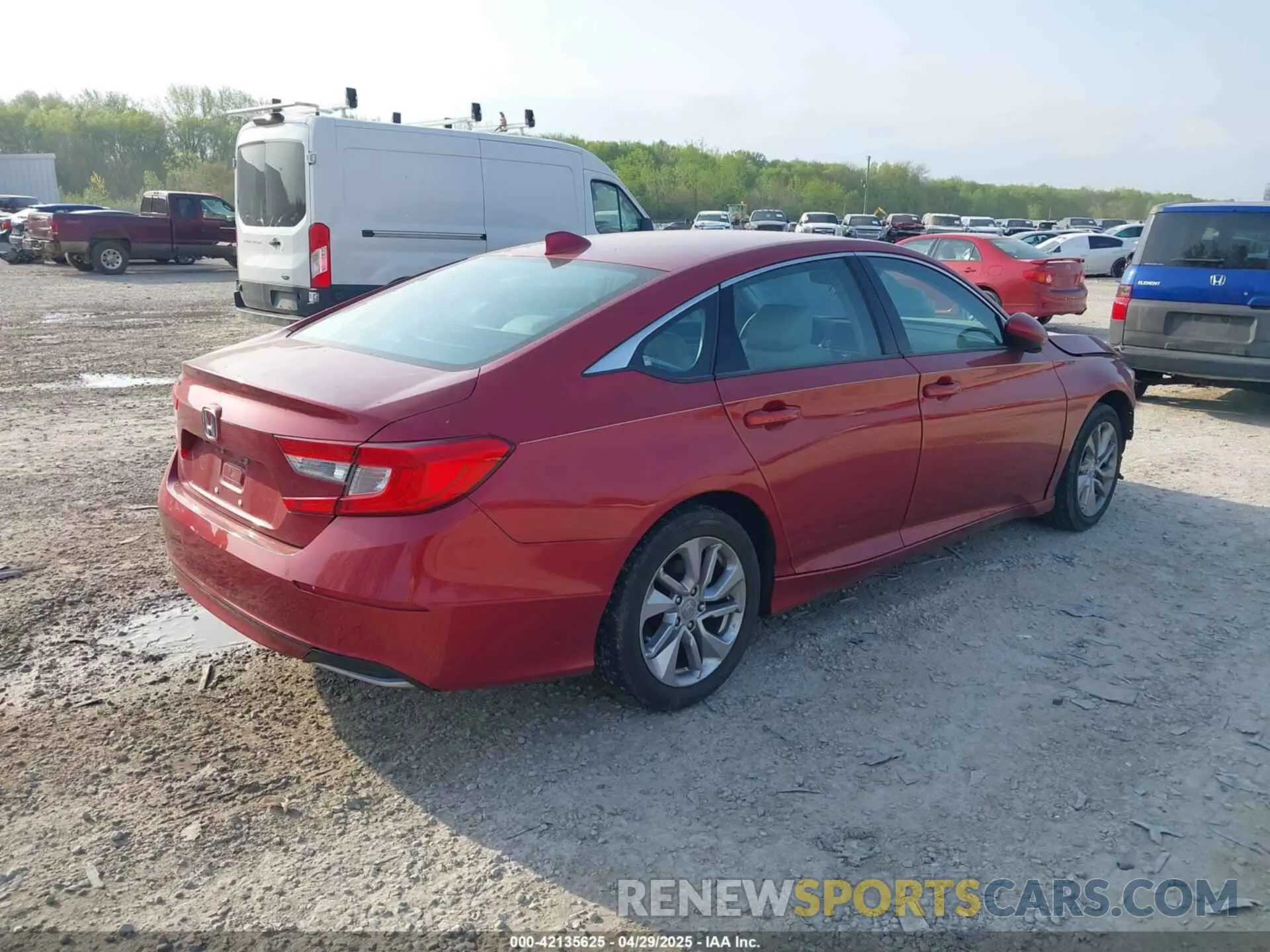 4 Photograph of a damaged car 1HGCV1F19KA083270 HONDA ACCORD 2019