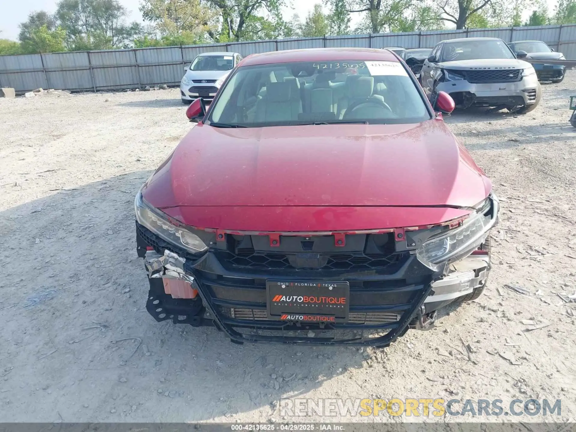 6 Photograph of a damaged car 1HGCV1F19KA083270 HONDA ACCORD 2019