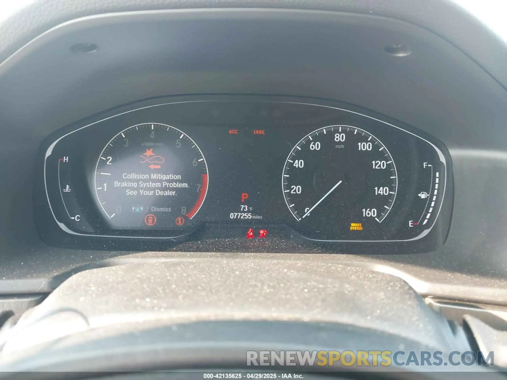7 Photograph of a damaged car 1HGCV1F19KA083270 HONDA ACCORD 2019