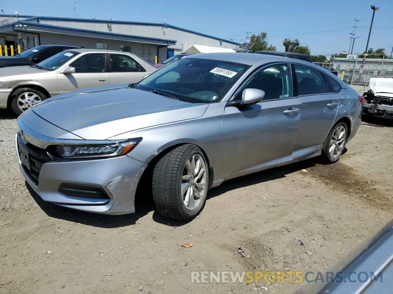 1 Photograph of a damaged car 1HGCV1F19KA100035 HONDA ACCORD 2019