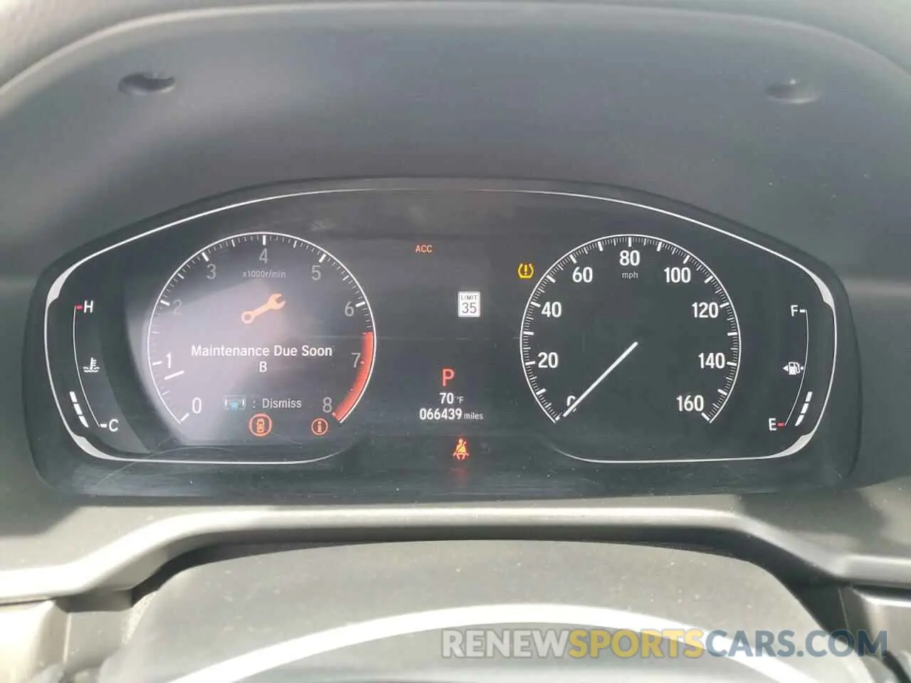 9 Photograph of a damaged car 1HGCV1F19KA136744 HONDA ACCORD 2019
