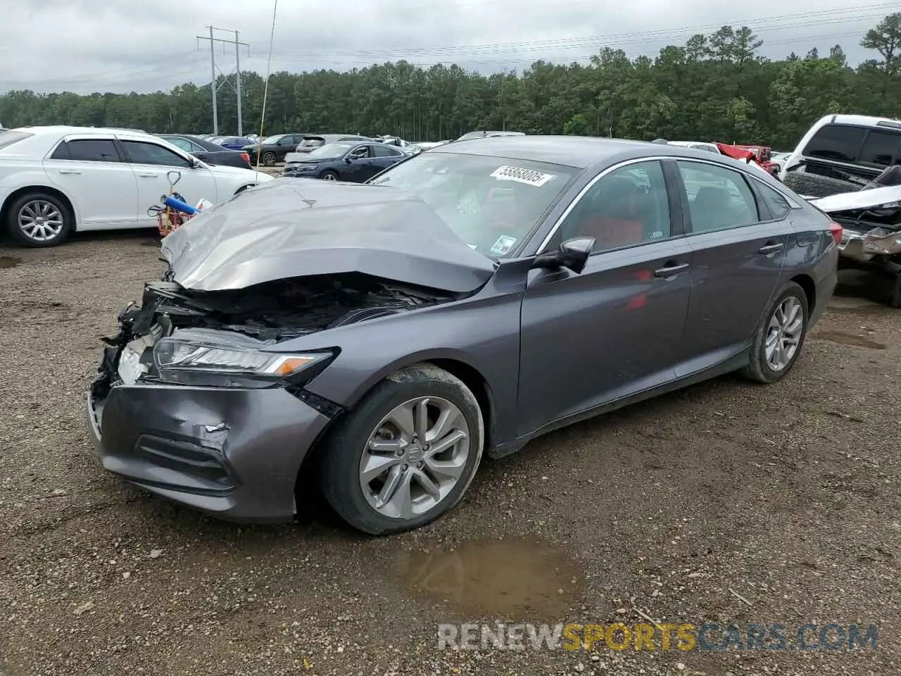 1 Photograph of a damaged car 1HGCV1F19KA144648 HONDA ACCORD 2019