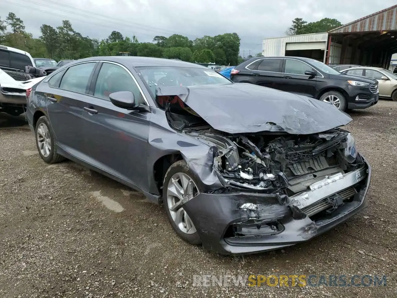 4 Photograph of a damaged car 1HGCV1F19KA144648 HONDA ACCORD 2019