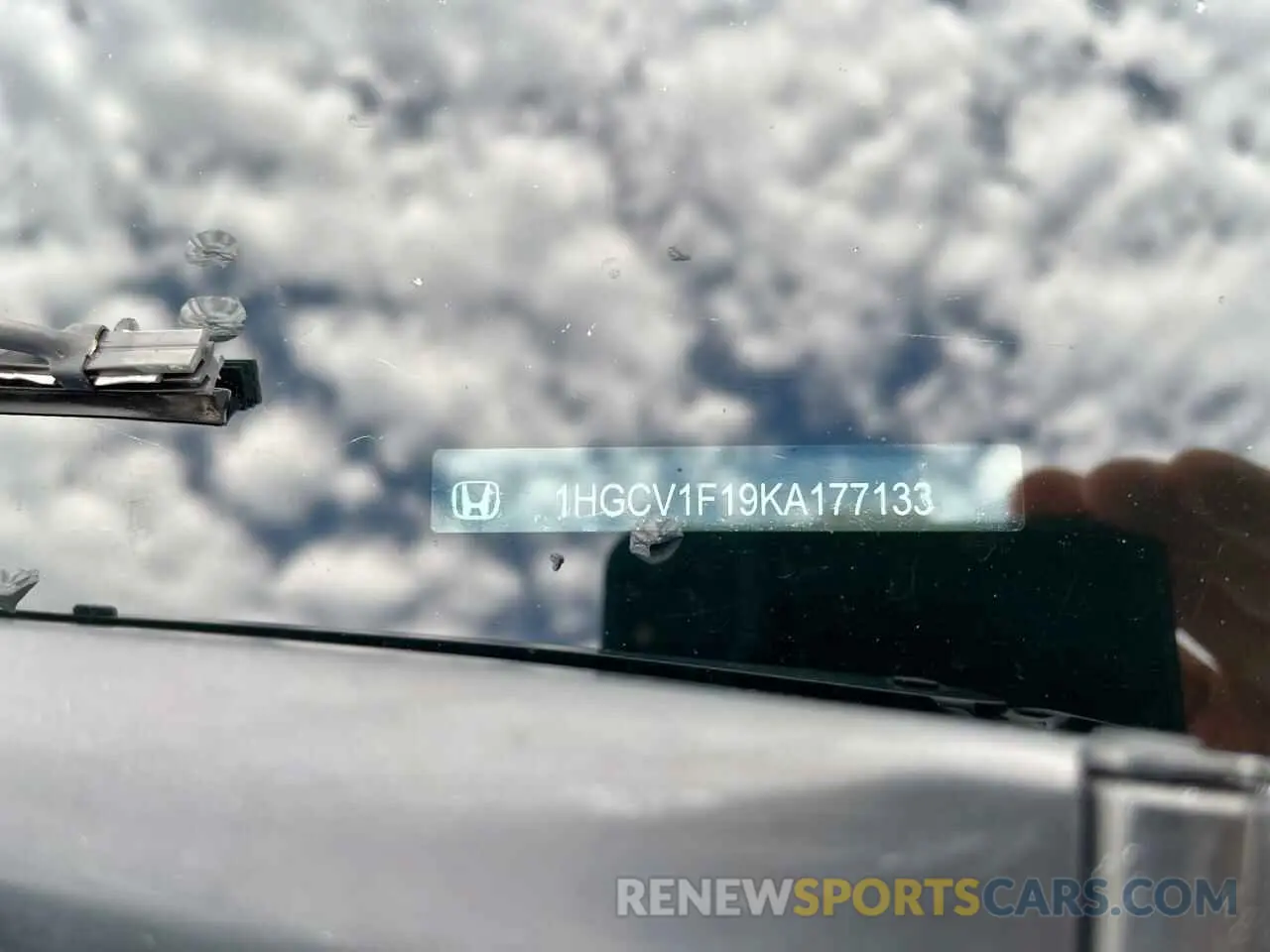 12 Photograph of a damaged car 1HGCV1F19KA177133 HONDA ACCORD 2019