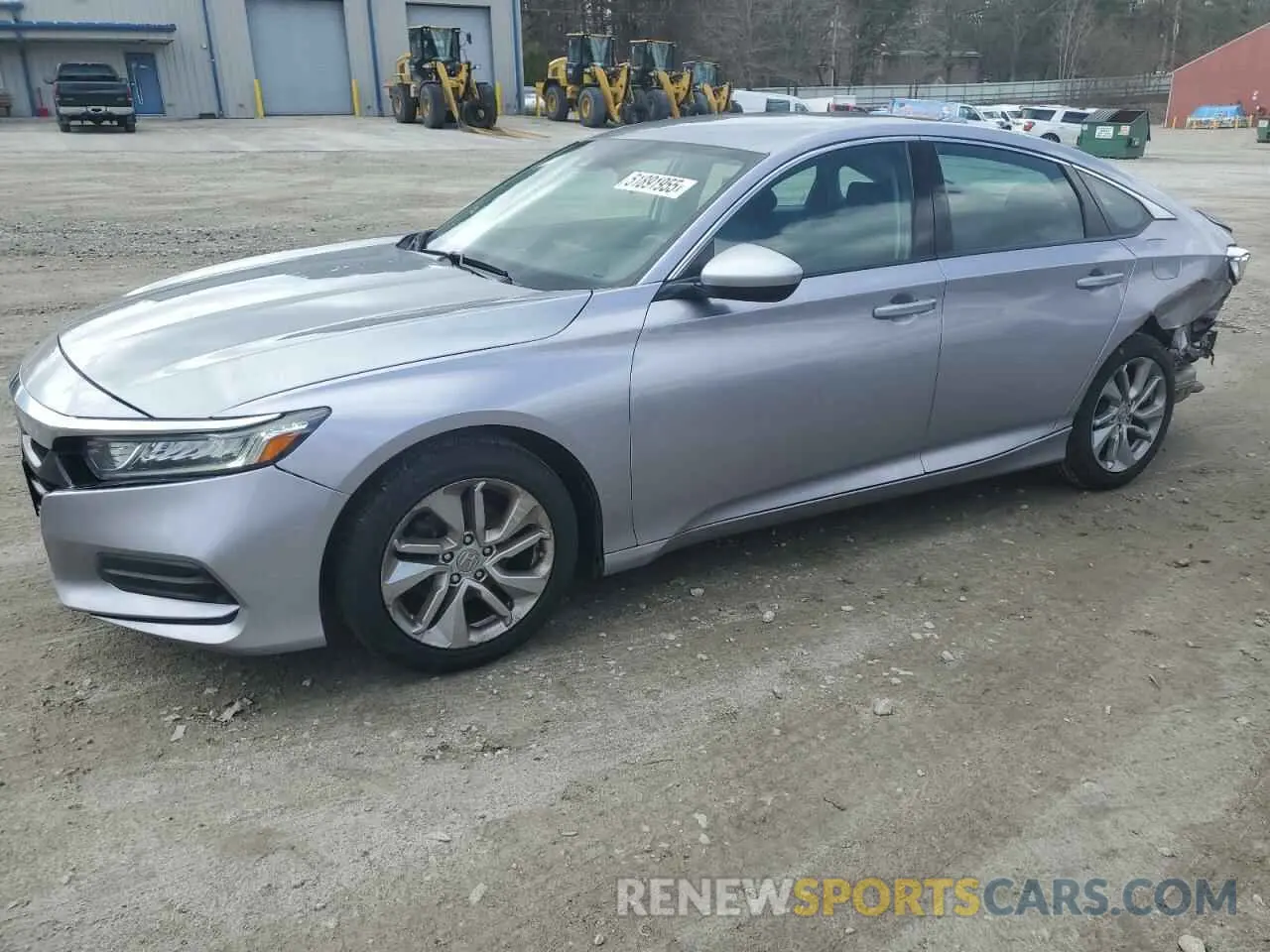 1 Photograph of a damaged car 1HGCV1F1XKA030495 HONDA ACCORD 2019