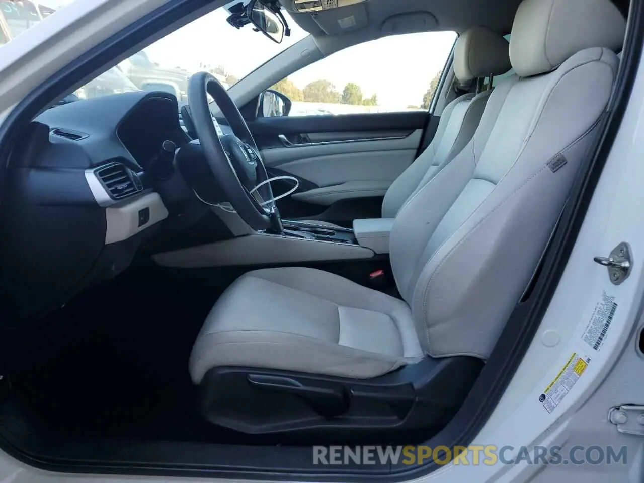 7 Photograph of a damaged car 1HGCV1F1XKA030965 HONDA ACCORD 2019