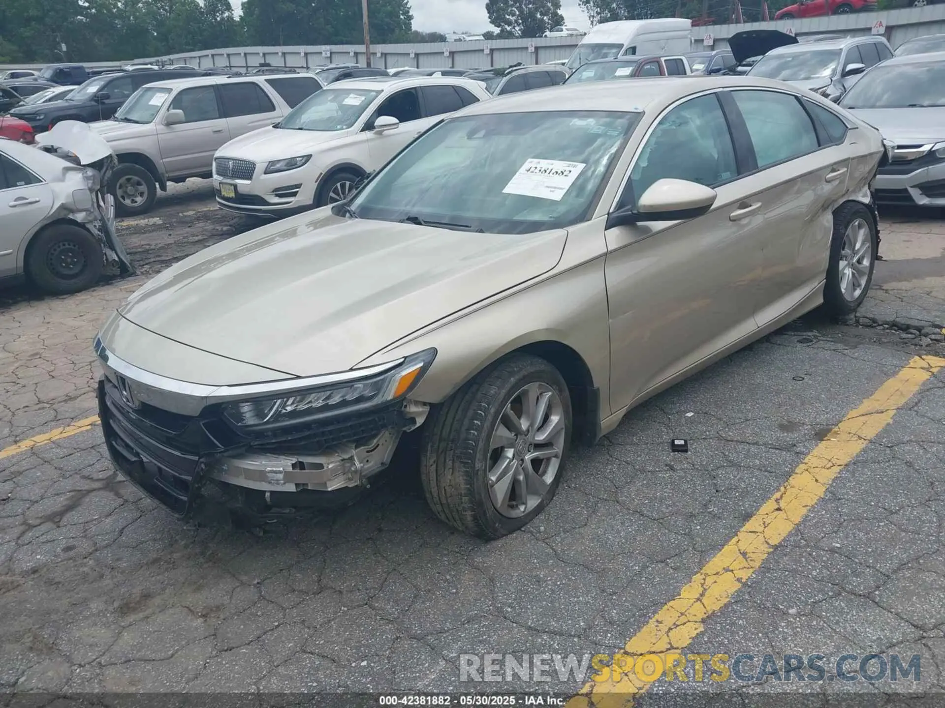 2 Photograph of a damaged car 1HGCV1F1XKA074481 HONDA ACCORD 2019