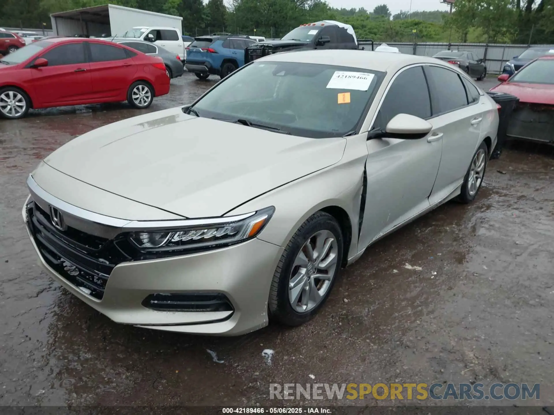 2 Photograph of a damaged car 1HGCV1F1XKA082614 HONDA ACCORD 2019