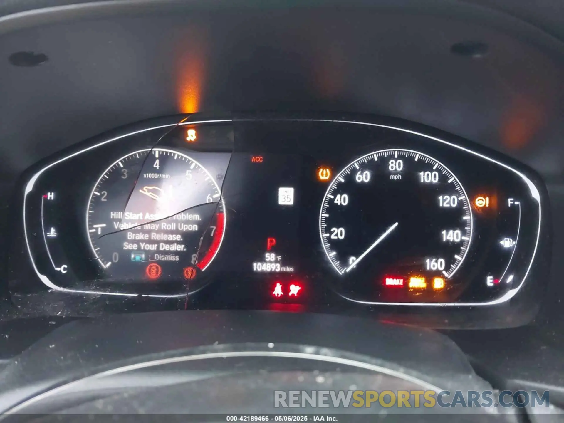 7 Photograph of a damaged car 1HGCV1F1XKA082614 HONDA ACCORD 2019