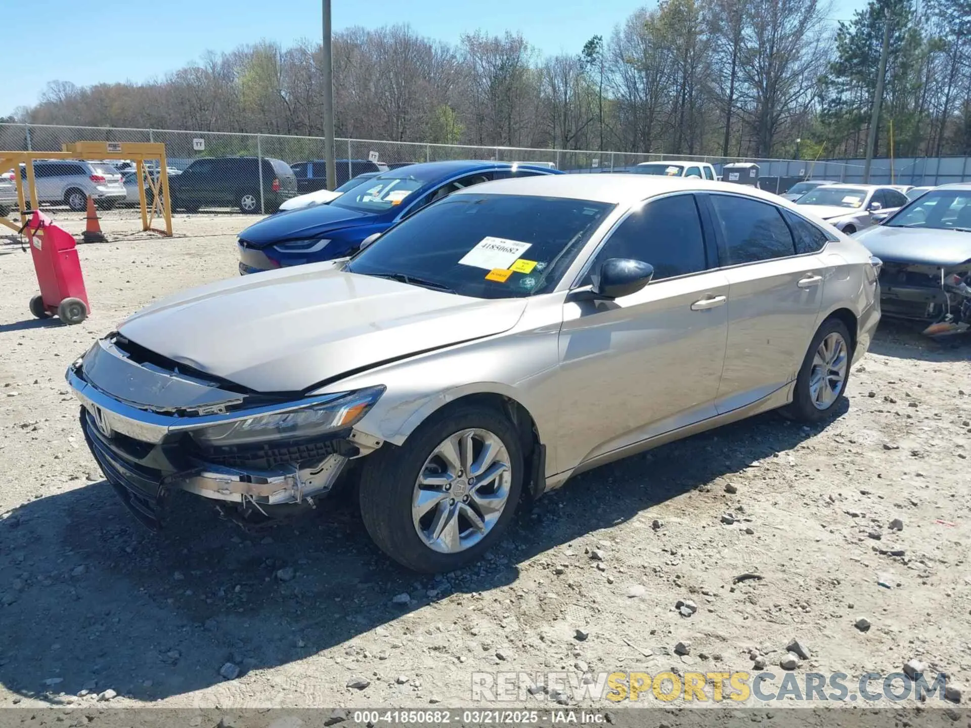 2 Photograph of a damaged car 1HGCV1F1XKA093581 HONDA ACCORD 2019
