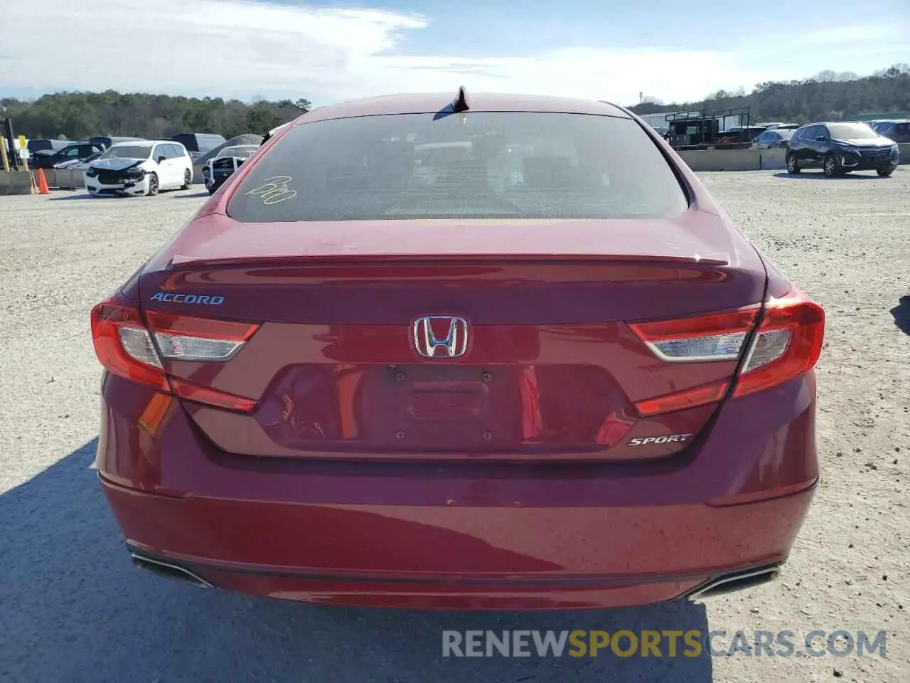 6 Photograph of a damaged car 1HGCV1F30KA020981 HONDA ACCORD 2019