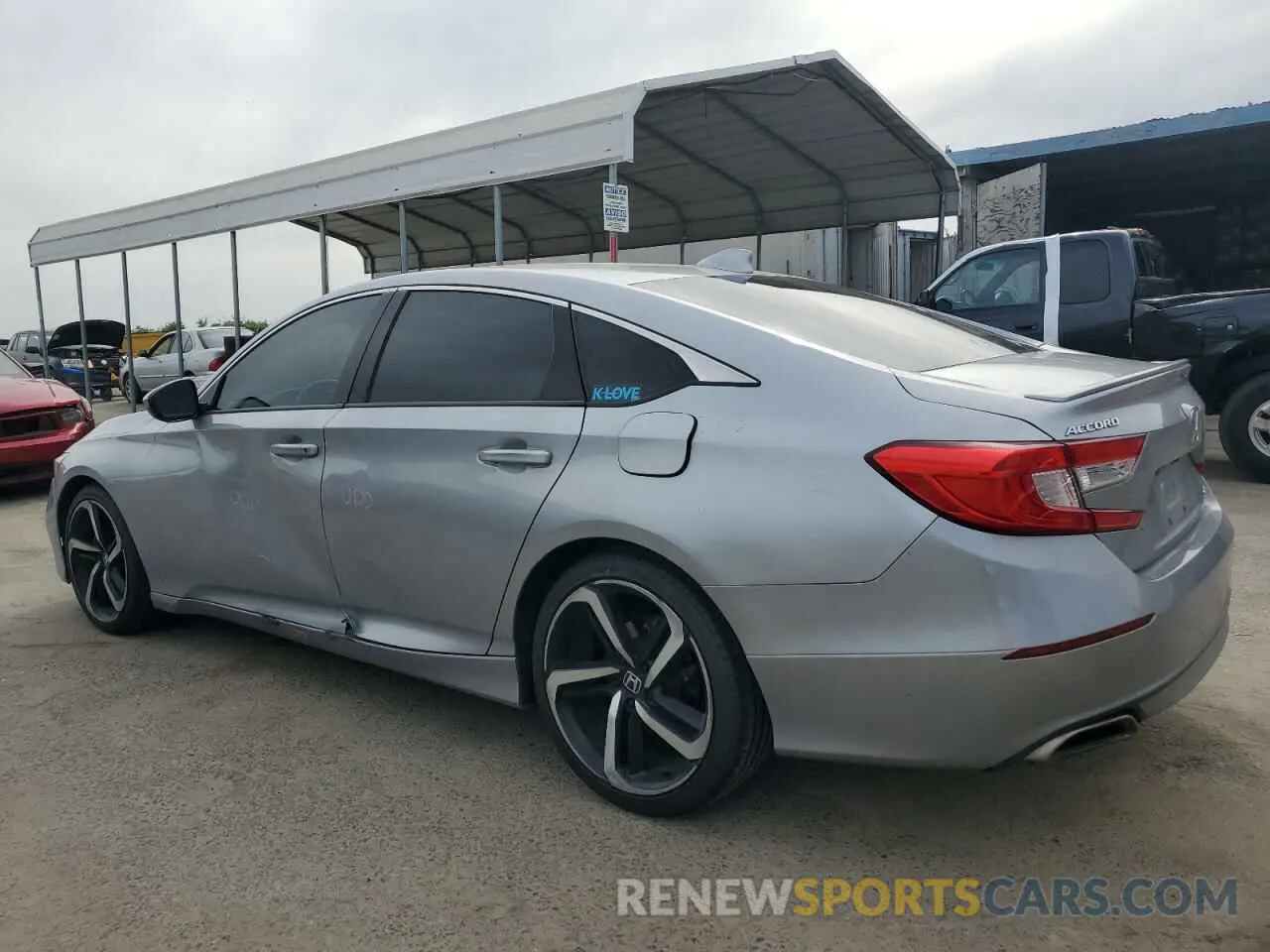 2 Photograph of a damaged car 1HGCV1F30KA027249 HONDA ACCORD 2019