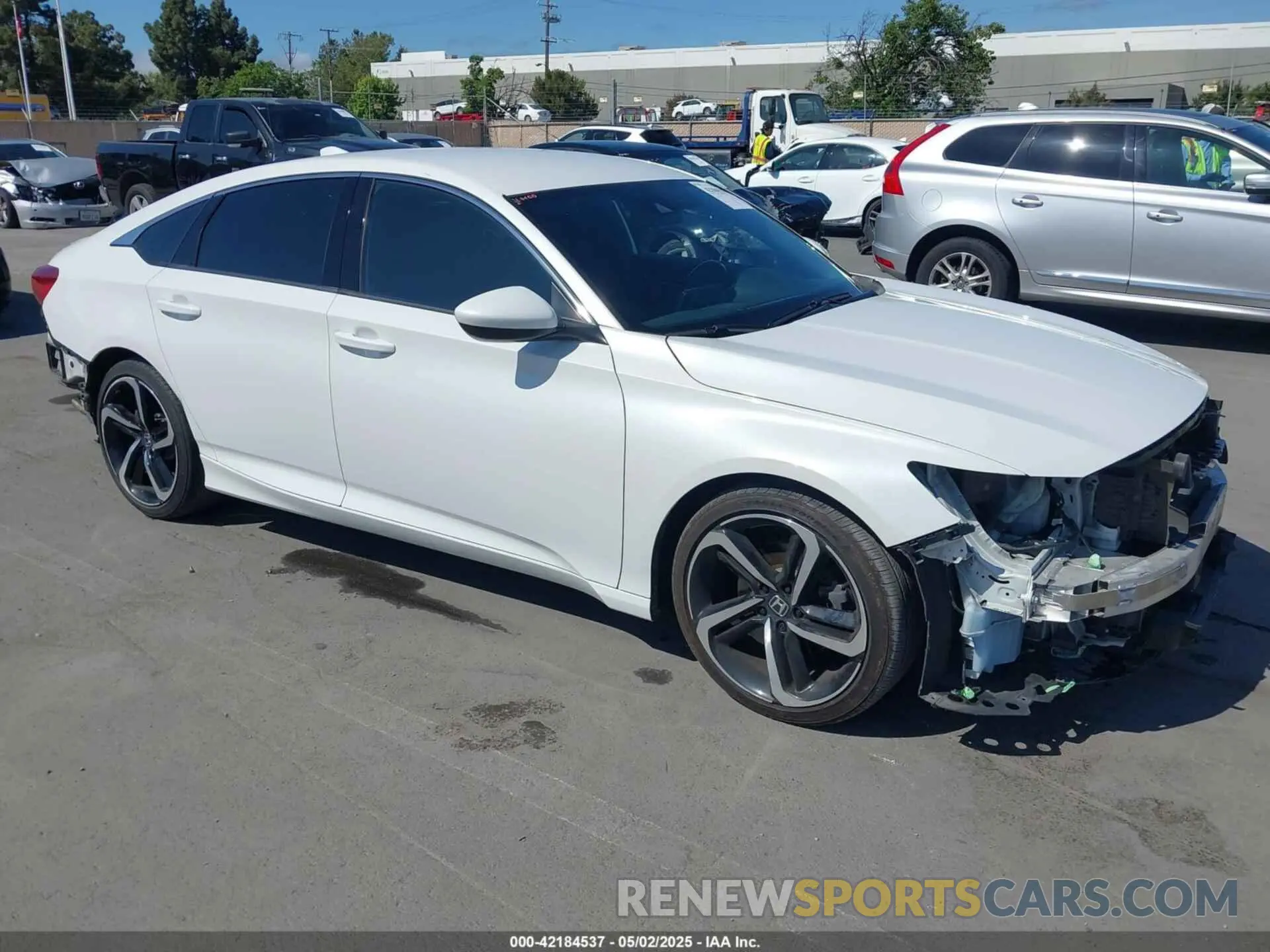1 Photograph of a damaged car 1HGCV1F30KA031639 HONDA ACCORD 2019