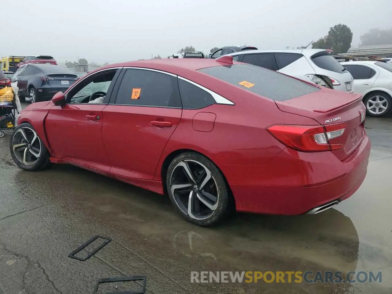 2 Photograph of a damaged car 1HGCV1F30KA073857 HONDA ACCORD 2019