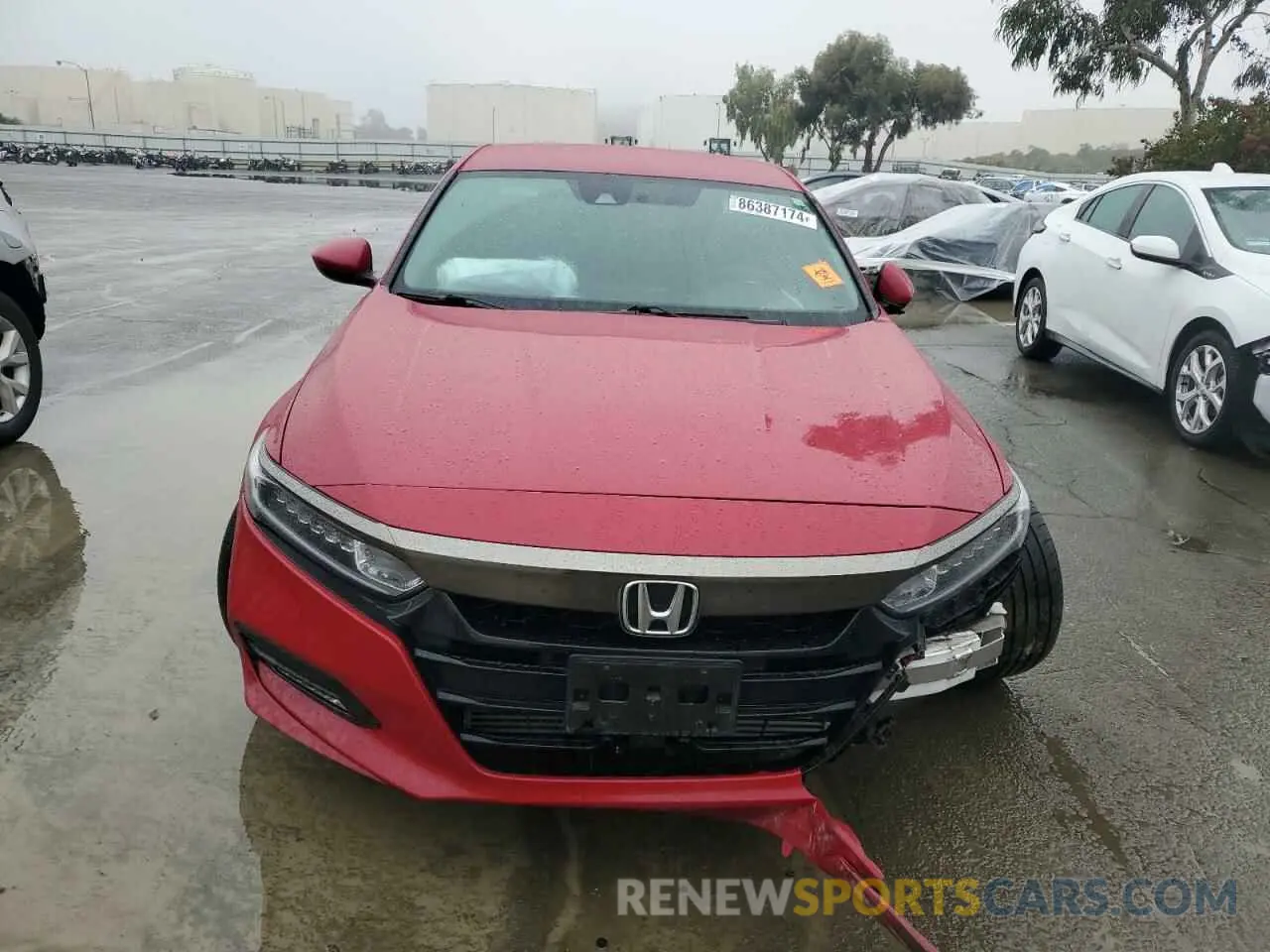 5 Photograph of a damaged car 1HGCV1F30KA073857 HONDA ACCORD 2019