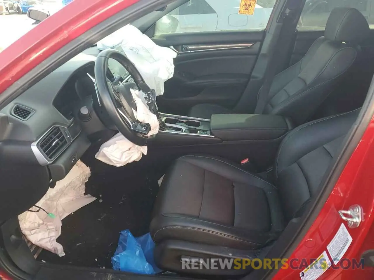 7 Photograph of a damaged car 1HGCV1F30KA073857 HONDA ACCORD 2019