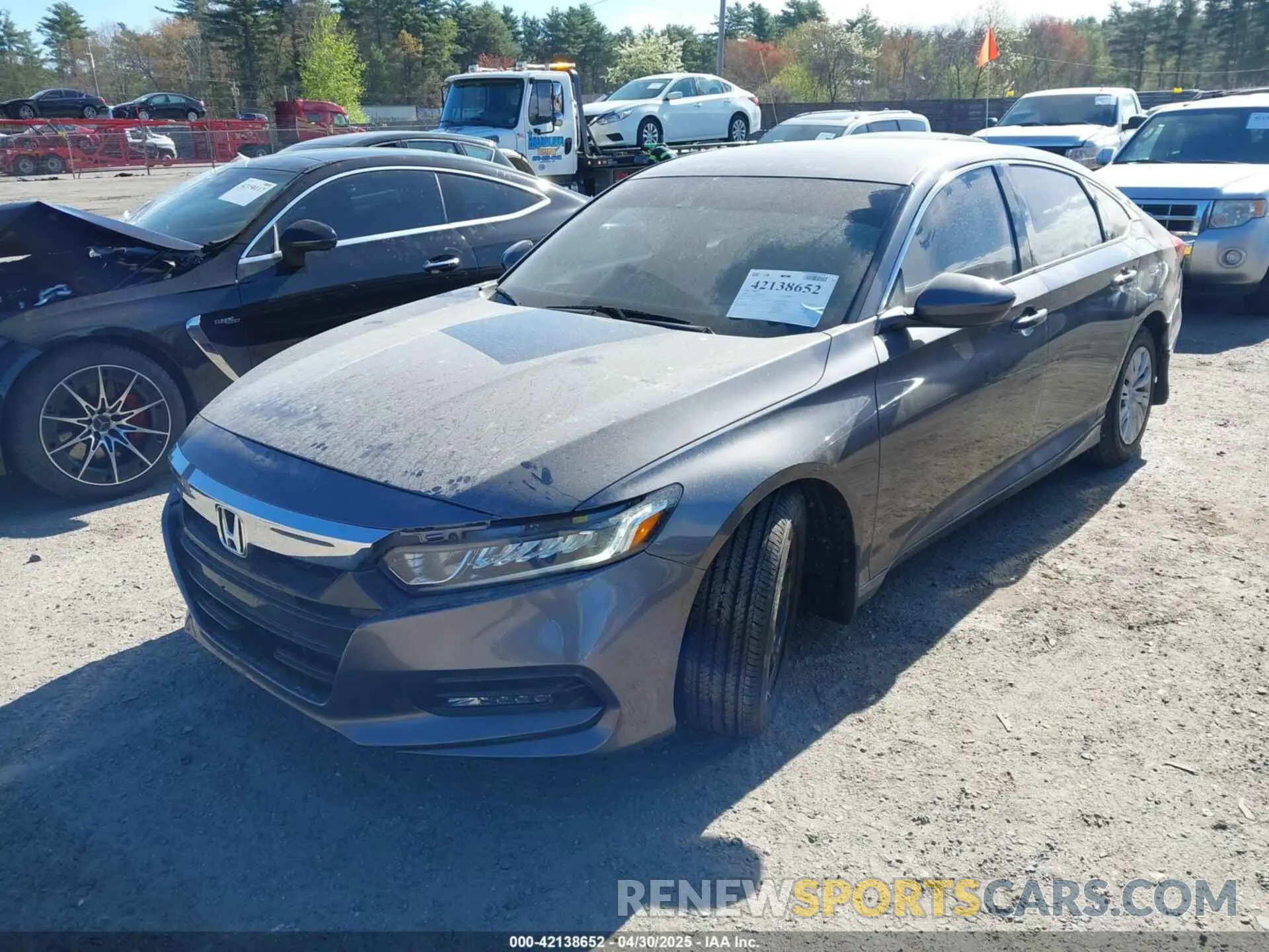 2 Photograph of a damaged car 1HGCV1F30KA078296 HONDA ACCORD 2019