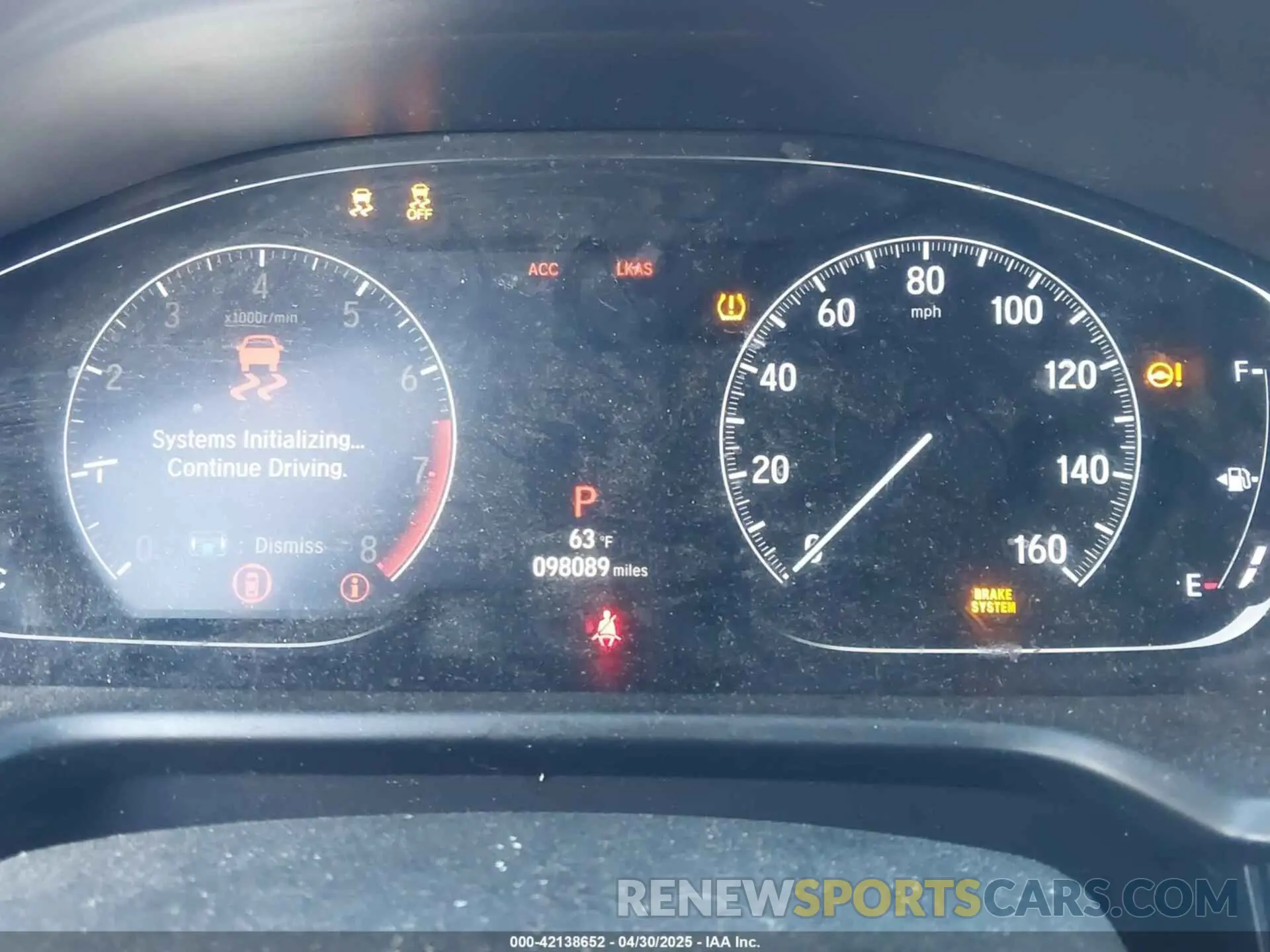 7 Photograph of a damaged car 1HGCV1F30KA078296 HONDA ACCORD 2019