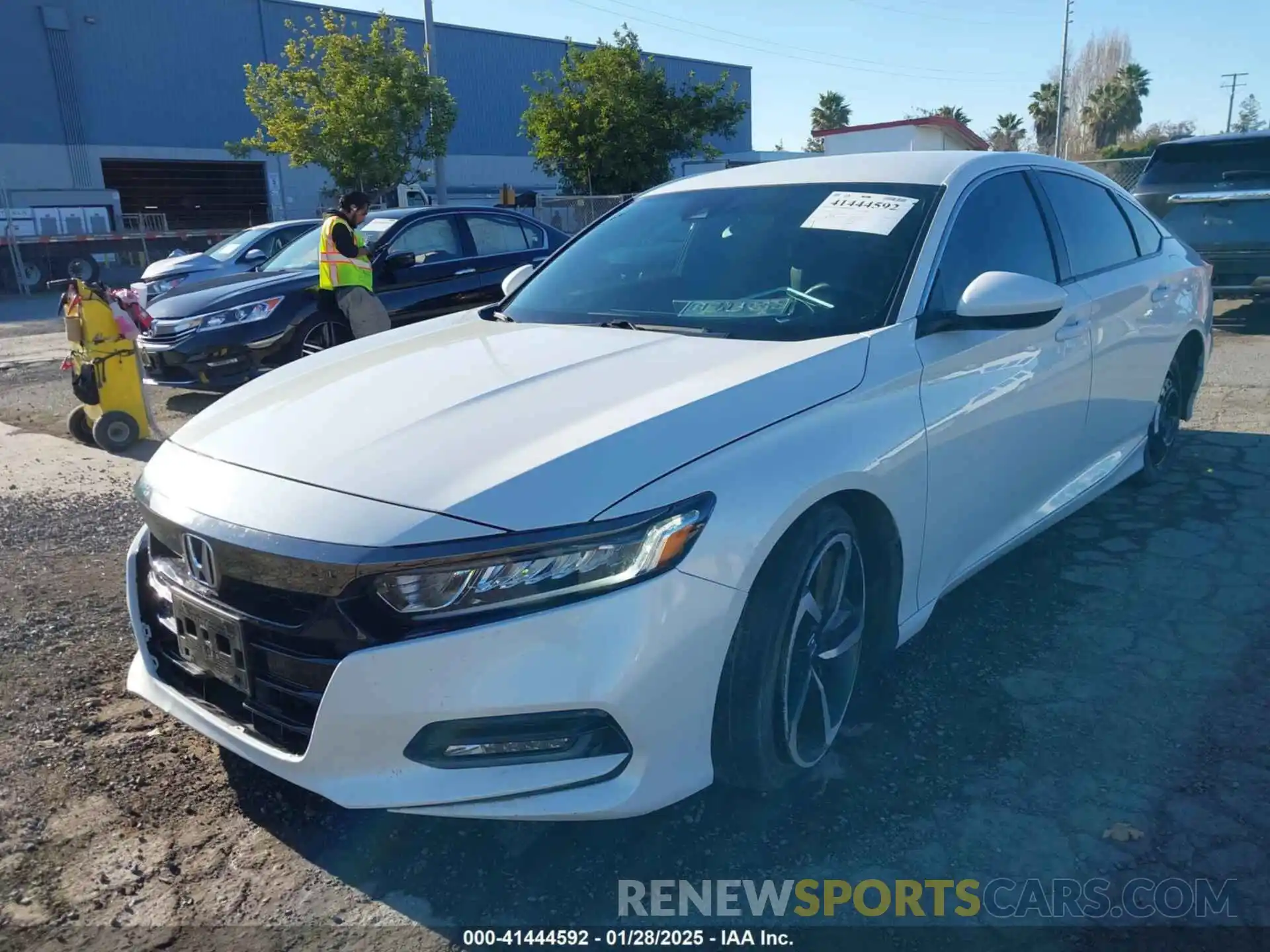 2 Photograph of a damaged car 1HGCV1F30KA095535 HONDA ACCORD 2019