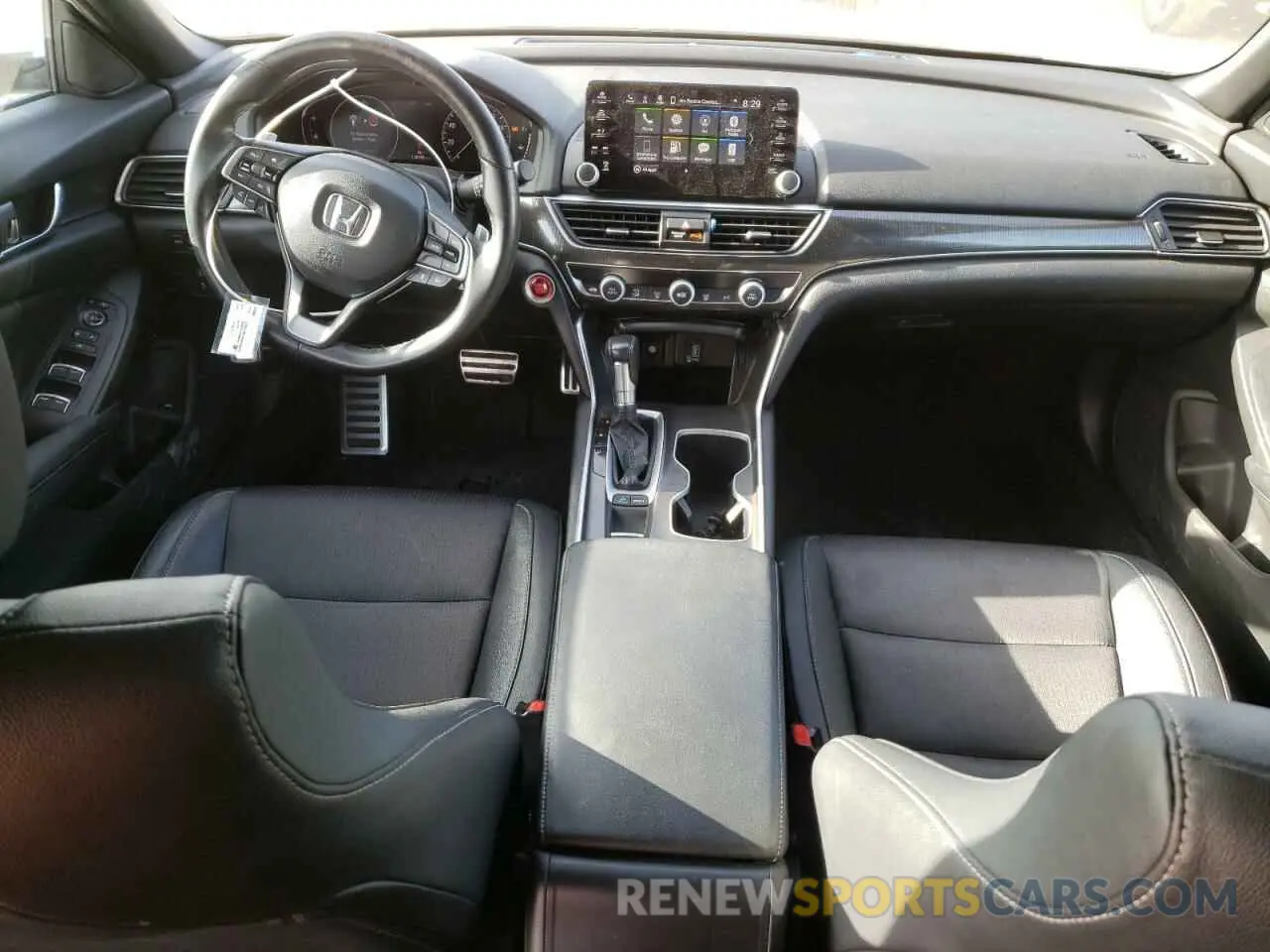8 Photograph of a damaged car 1HGCV1F30KA134074 HONDA ACCORD 2019