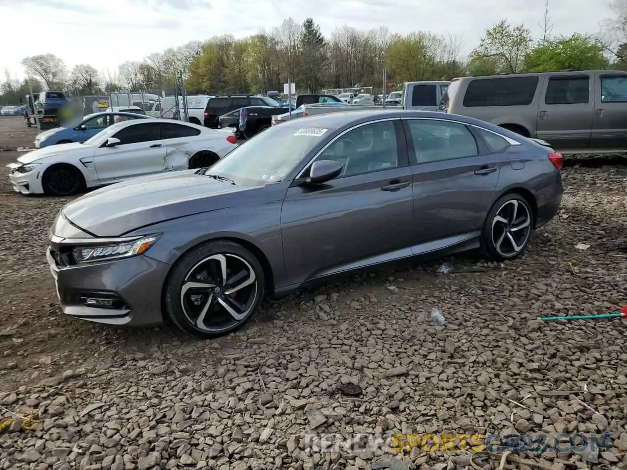 1 Photograph of a damaged car 1HGCV1F30KA135788 HONDA ACCORD 2019