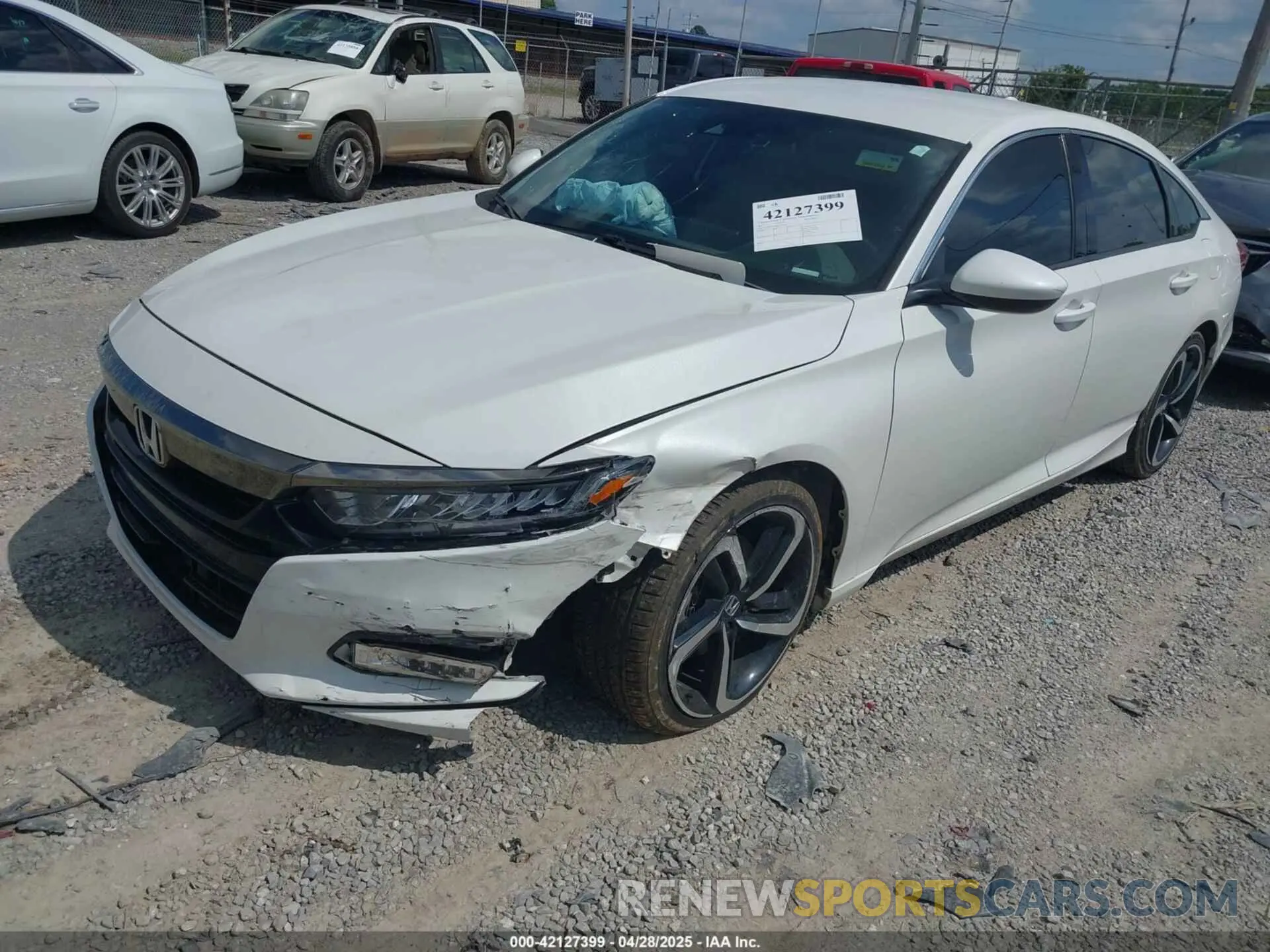 2 Photograph of a damaged car 1HGCV1F30KA139355 HONDA ACCORD 2019