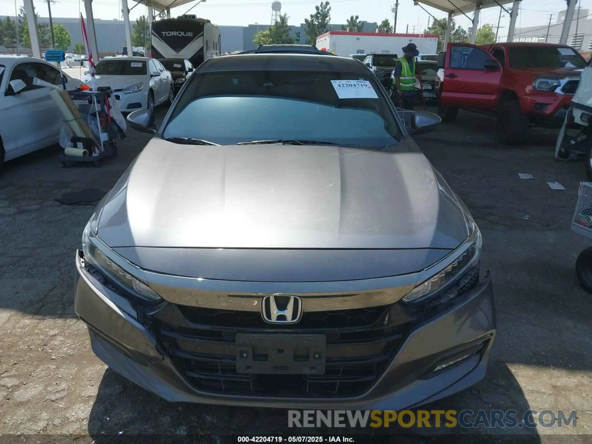 12 Photograph of a damaged car 1HGCV1F30KA154969 HONDA ACCORD 2019