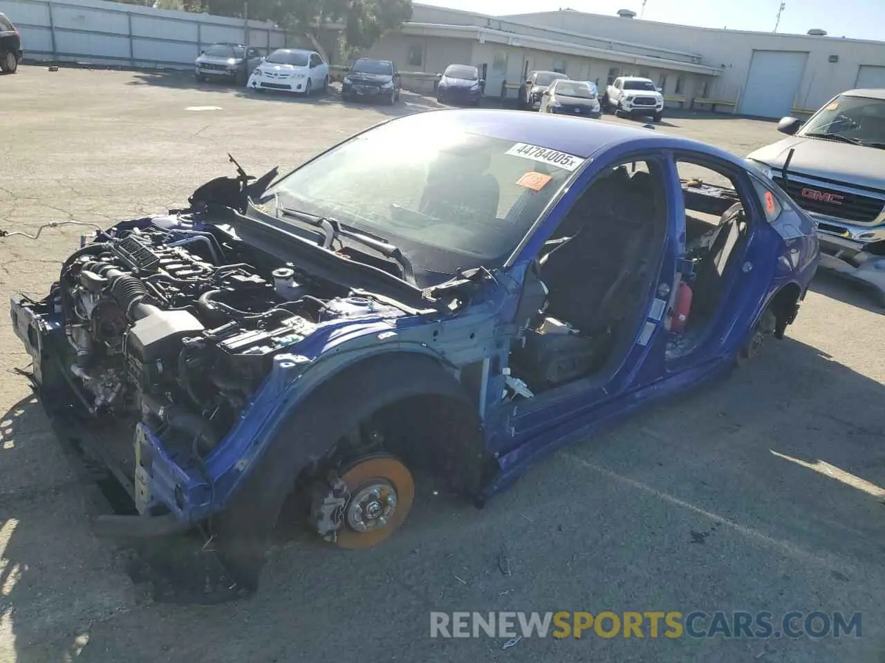 1 Photograph of a damaged car 1HGCV1F30KA160383 HONDA ACCORD 2019