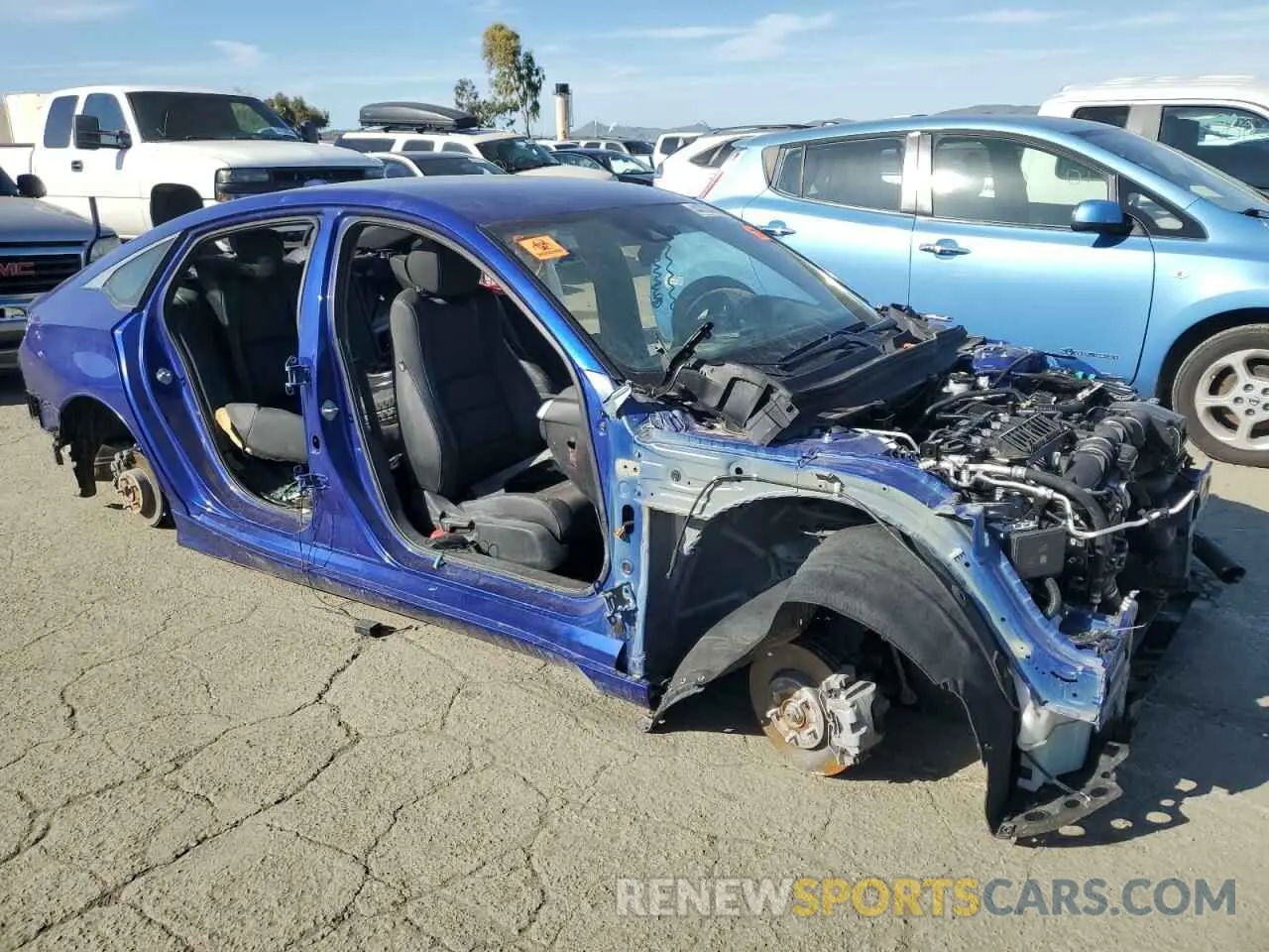 4 Photograph of a damaged car 1HGCV1F30KA160383 HONDA ACCORD 2019