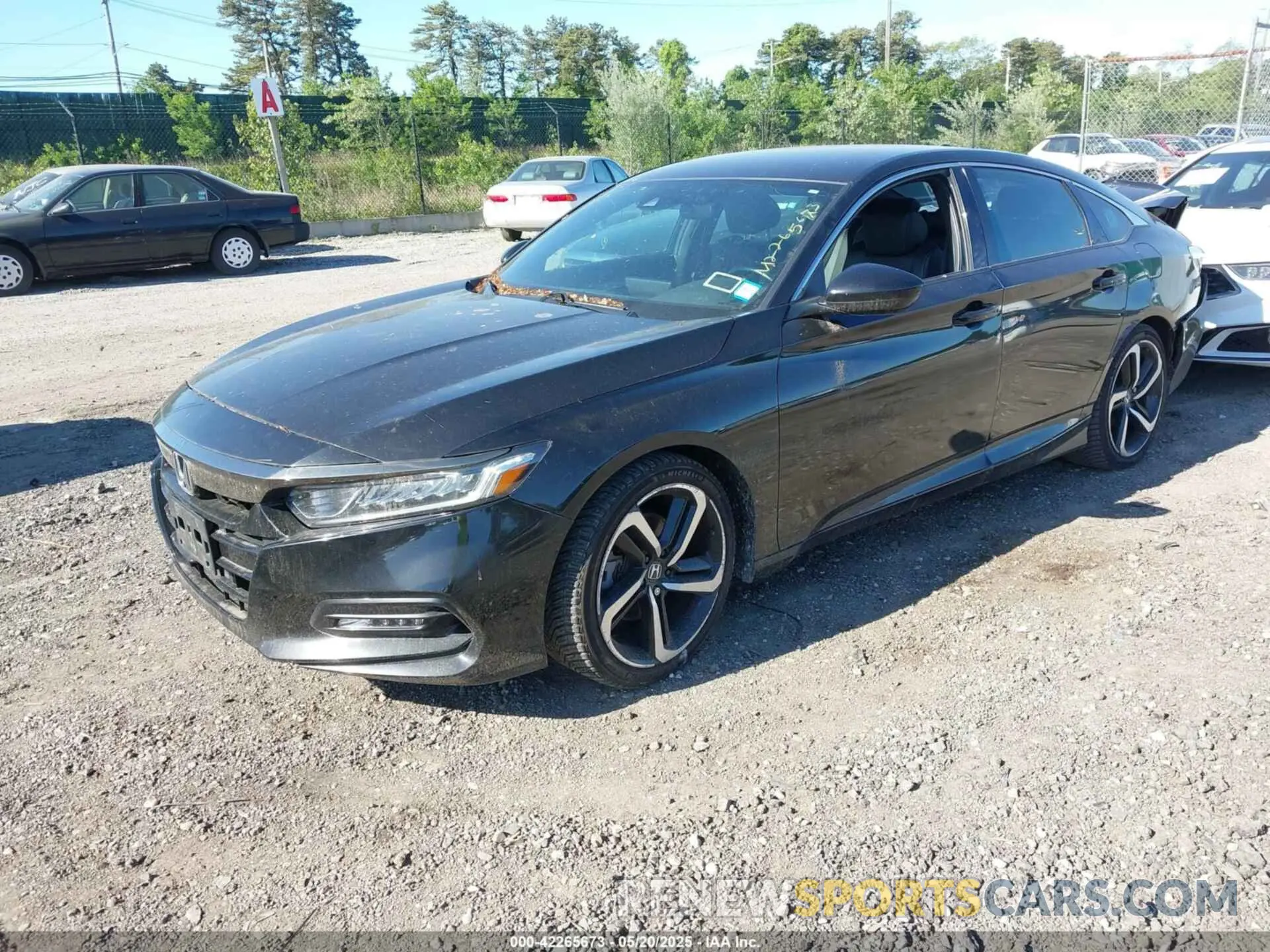 2 Photograph of a damaged car 1HGCV1F30KA166605 HONDA ACCORD 2019
