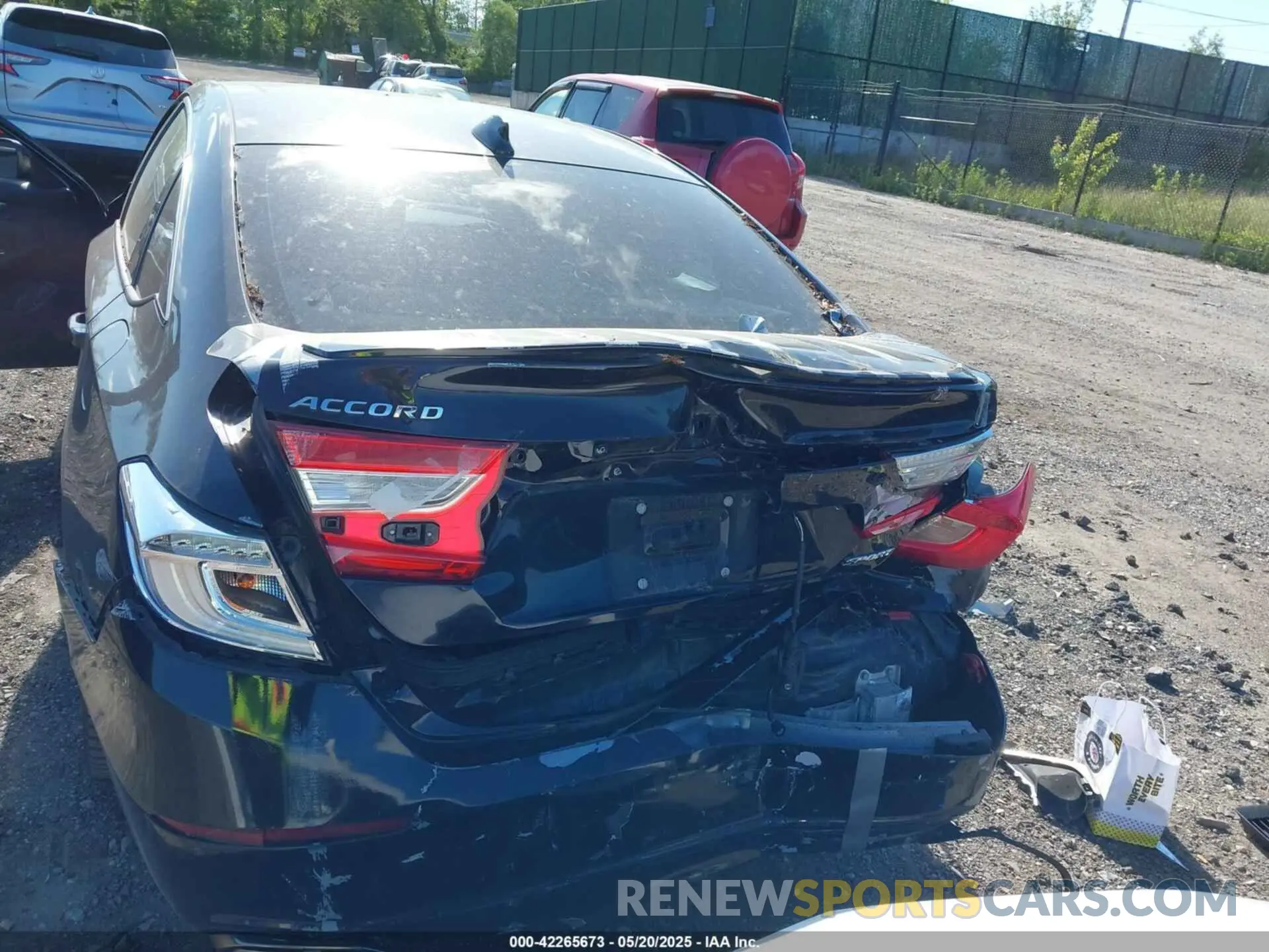 6 Photograph of a damaged car 1HGCV1F30KA166605 HONDA ACCORD 2019