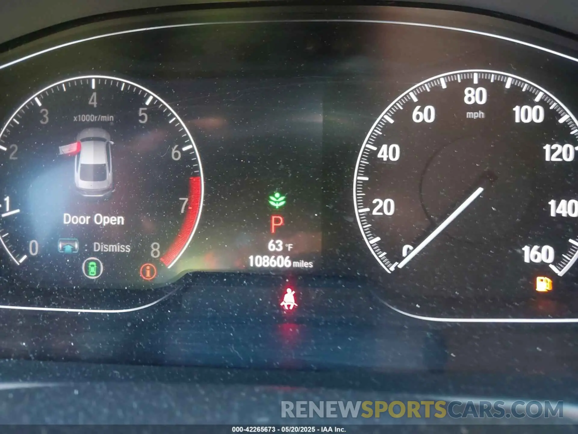 7 Photograph of a damaged car 1HGCV1F30KA166605 HONDA ACCORD 2019