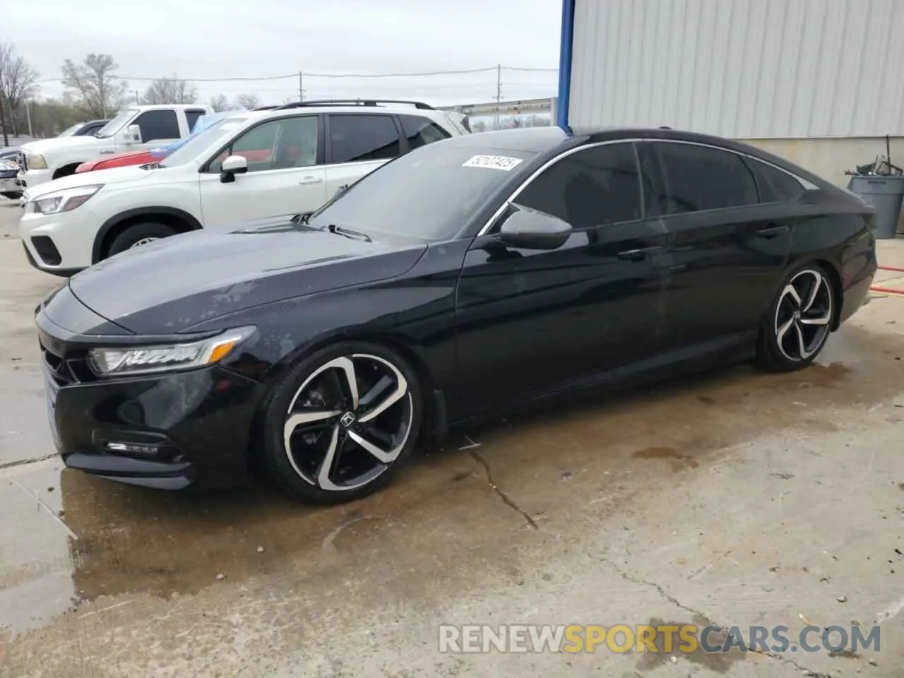 1 Photograph of a damaged car 1HGCV1F30KA166751 HONDA ACCORD 2019