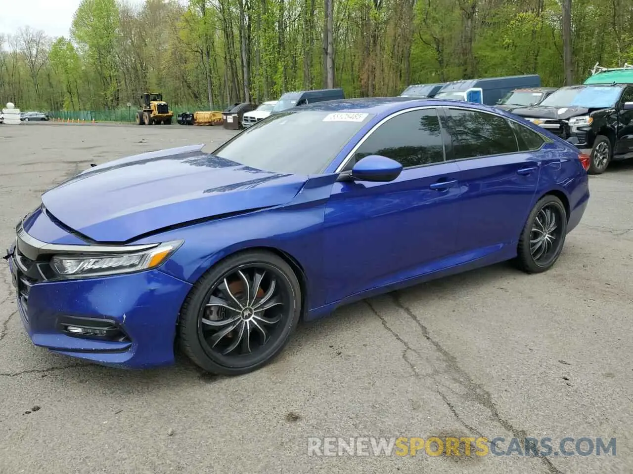 1 Photograph of a damaged car 1HGCV1F30KA167415 HONDA ACCORD 2019