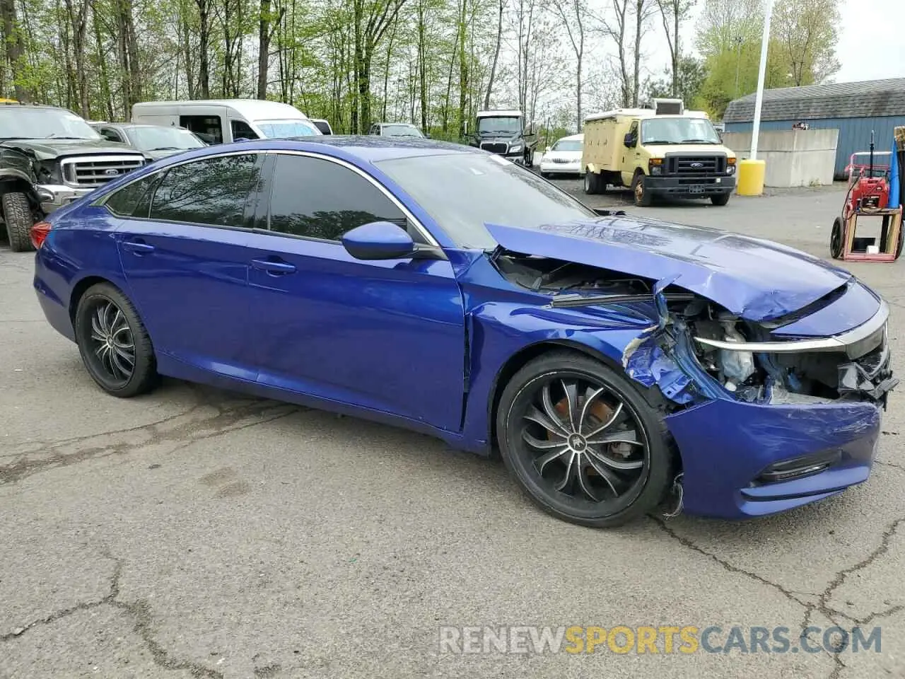 4 Photograph of a damaged car 1HGCV1F30KA167415 HONDA ACCORD 2019