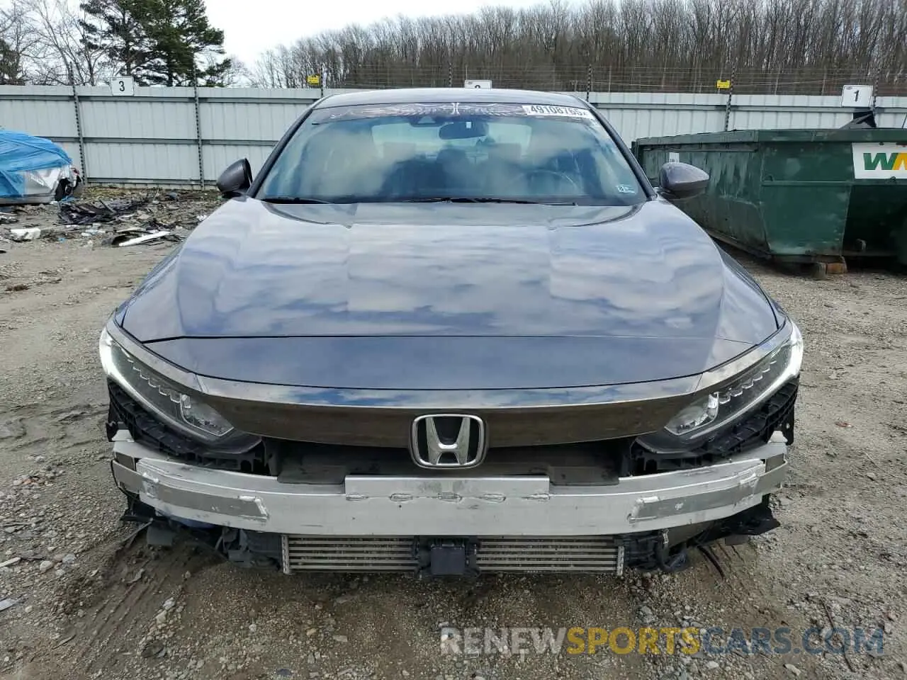 5 Photograph of a damaged car 1HGCV1F30KA174459 HONDA ACCORD 2019