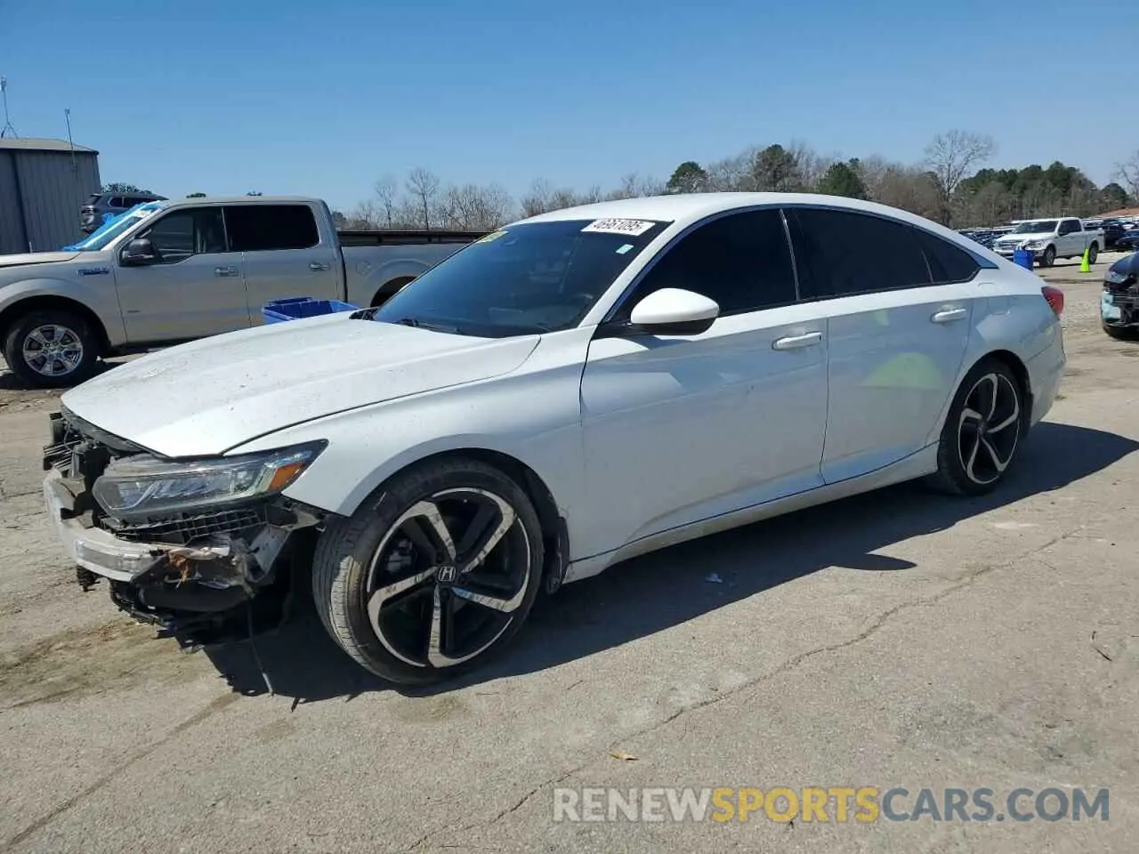 1 Photograph of a damaged car 1HGCV1F31KA014509 HONDA ACCORD 2019